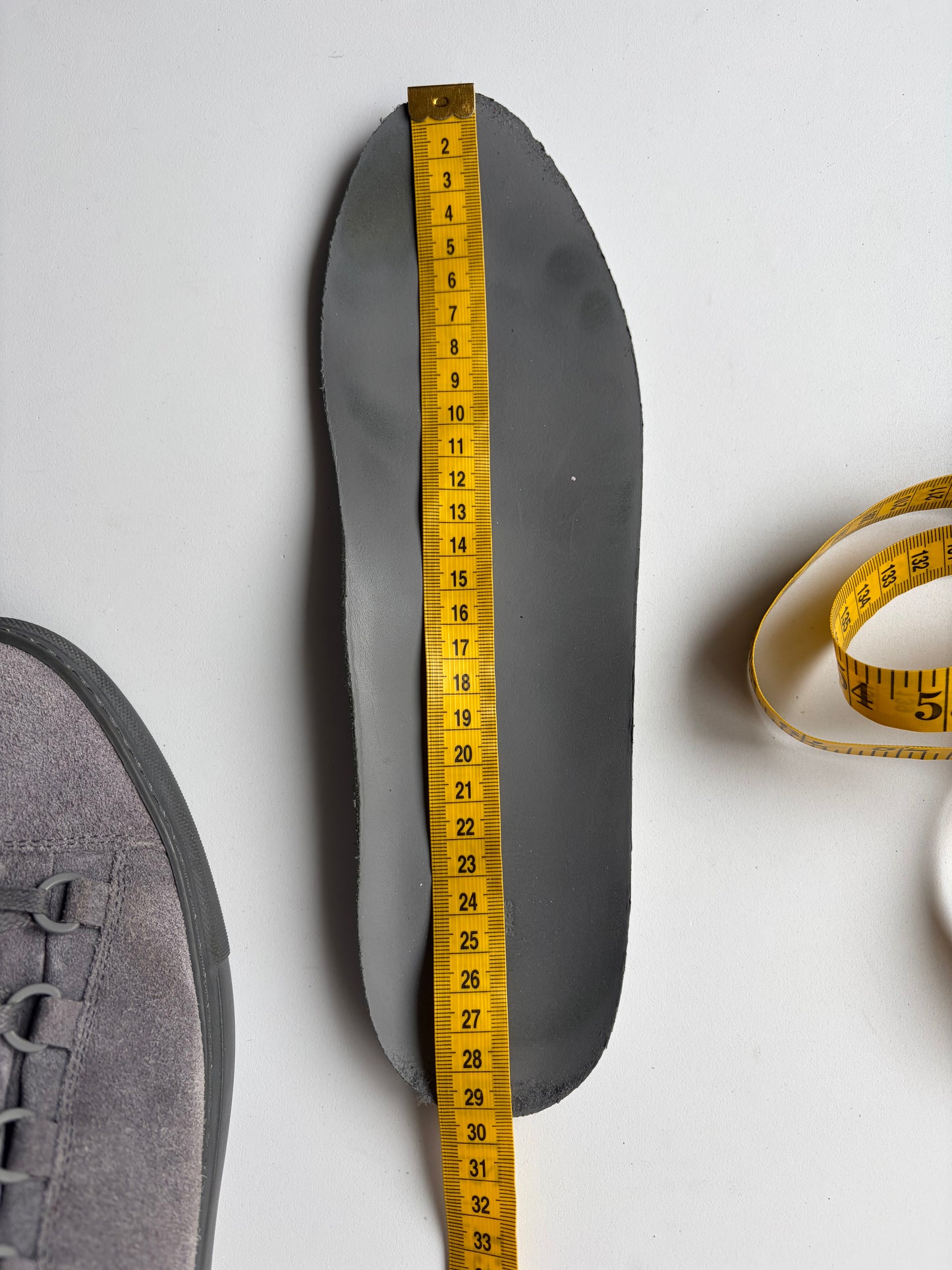 Balenciaga arena grey suede high tops - eu 43 - grey