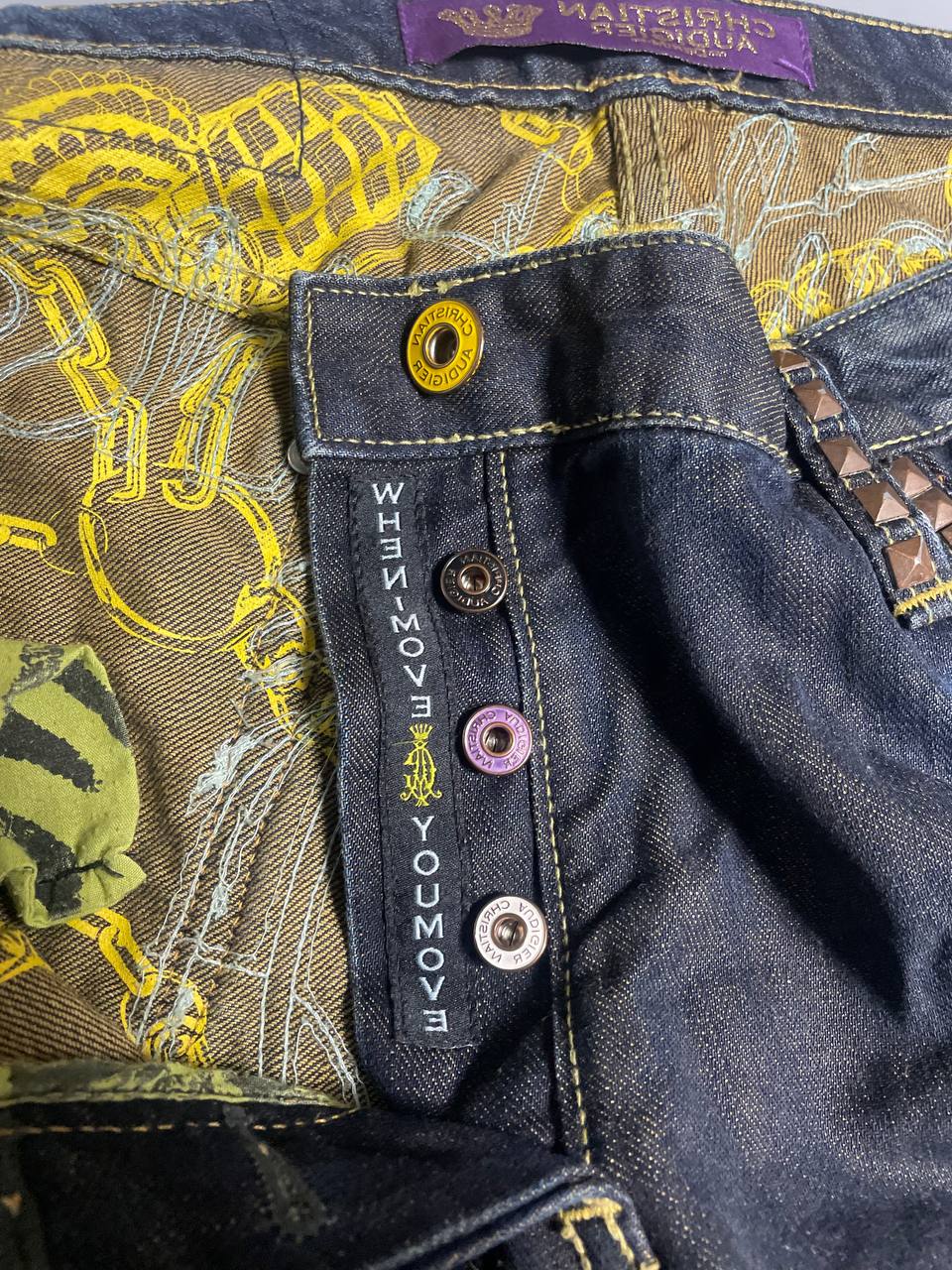 CHRISTIAN AUDIGIER BAGGY JEANS (38x32)