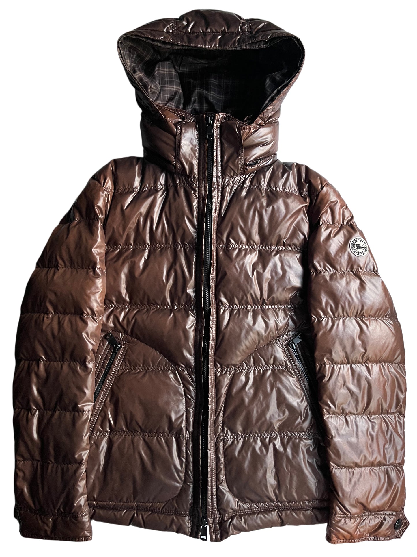 00’s BURBERRY made in Japan 2 in 1 down jacket (M) - brown