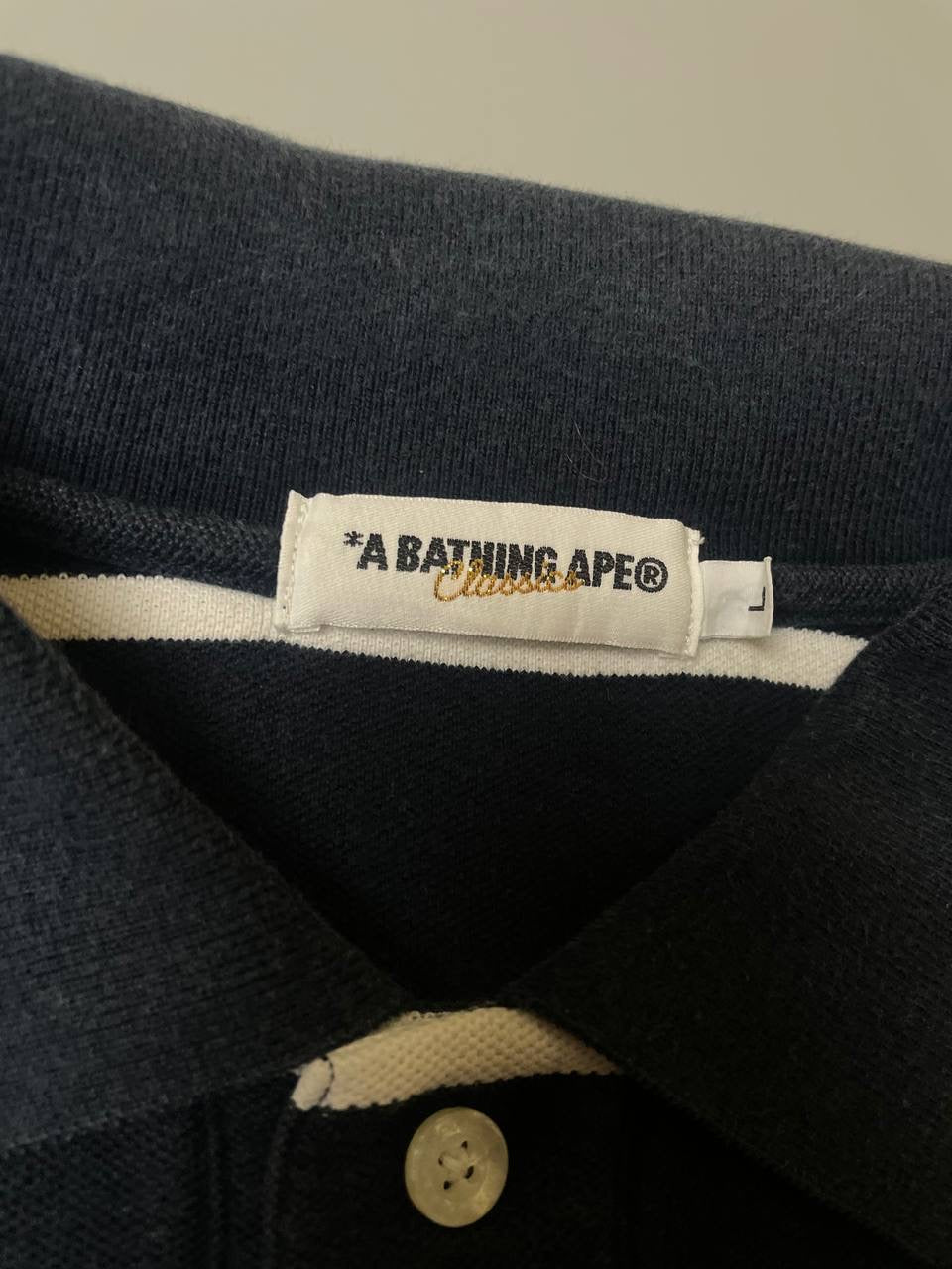 BAPE POLO TEE (L)