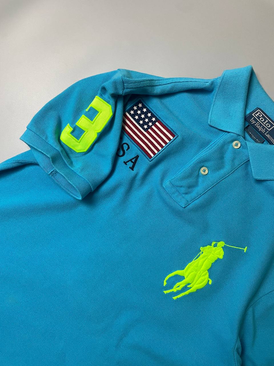 RL ‘USA’ POLO TEE (S)