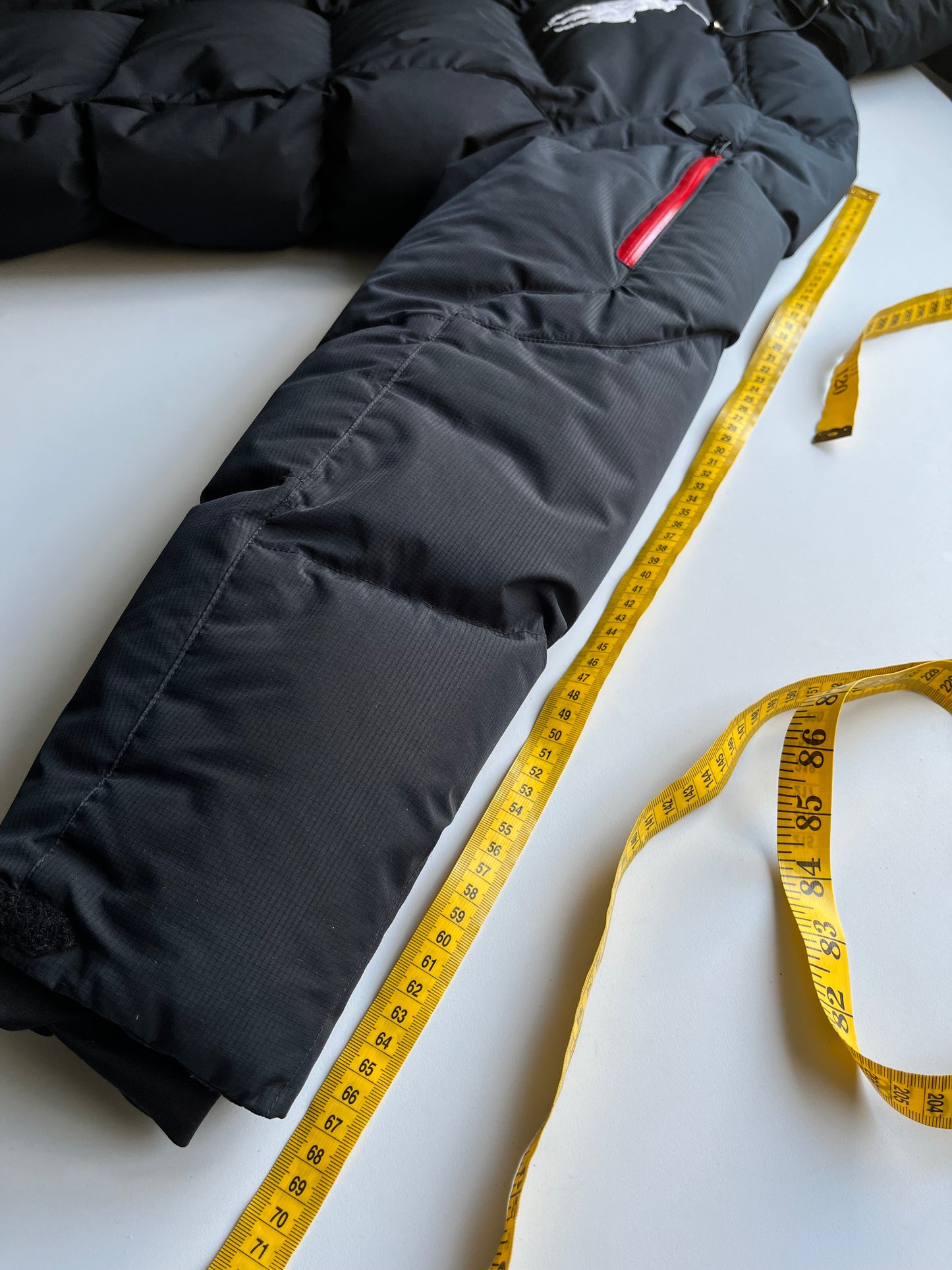 POLO RALPH LAUREN BIG PONY DOWN PUFFER JACKET (XL)-black