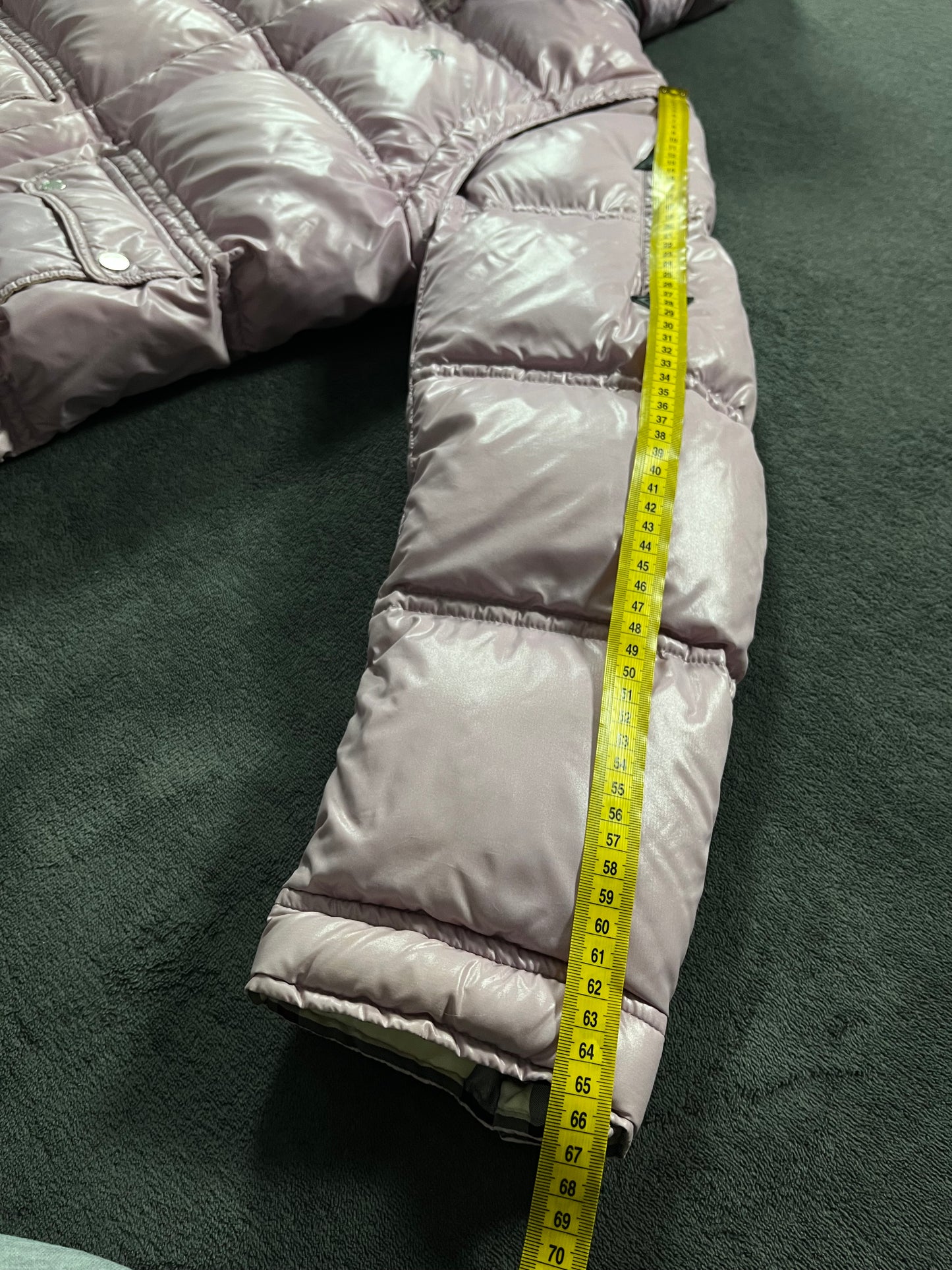 00’s BURBERRY made in Japan real fur down jacket (L)