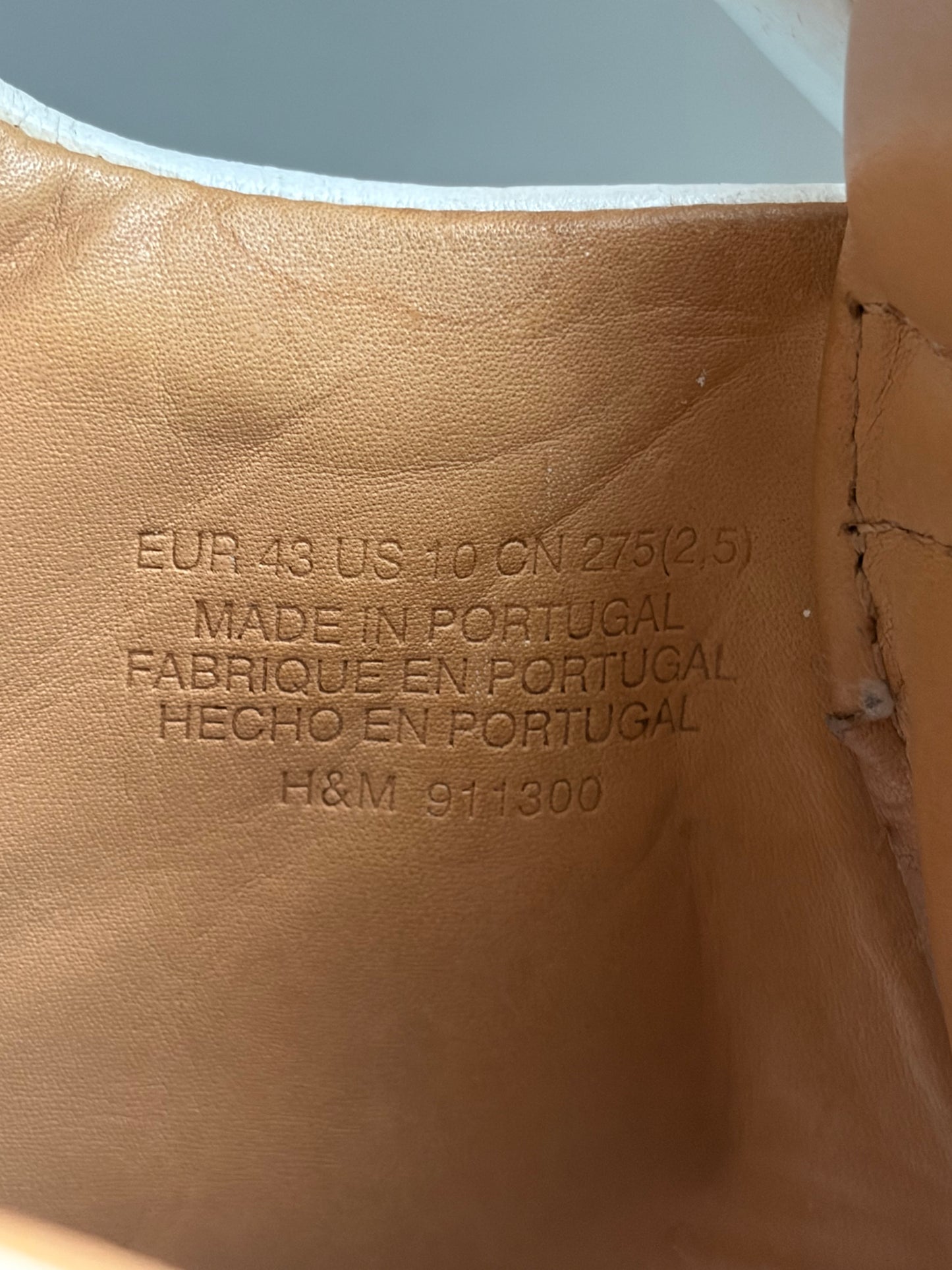 2012 Maison Margiela X H&M high tops - eu 43 - white