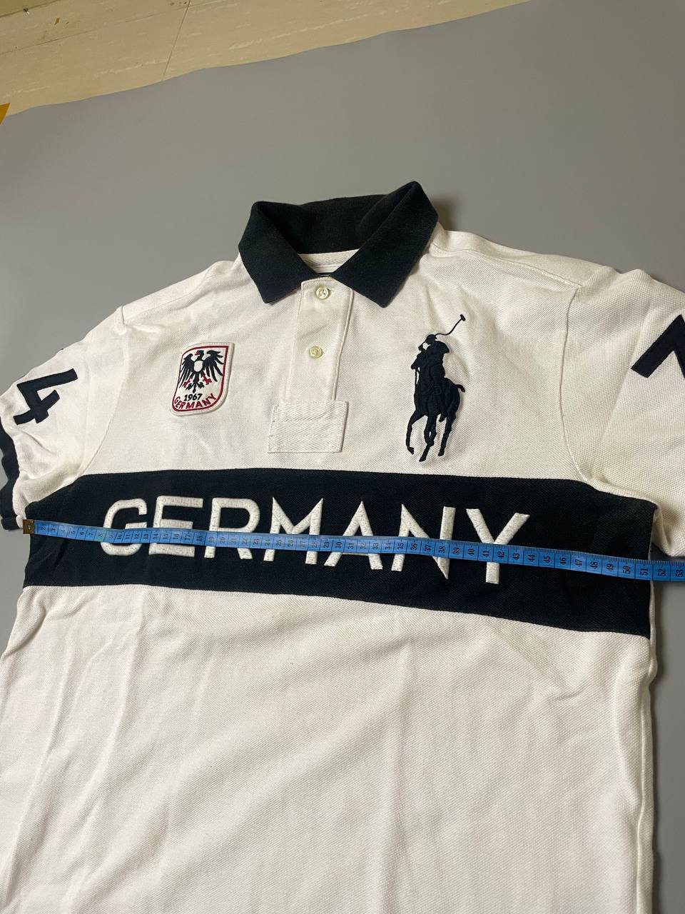 RL ‘GERMANY’ POLO TEE (M)