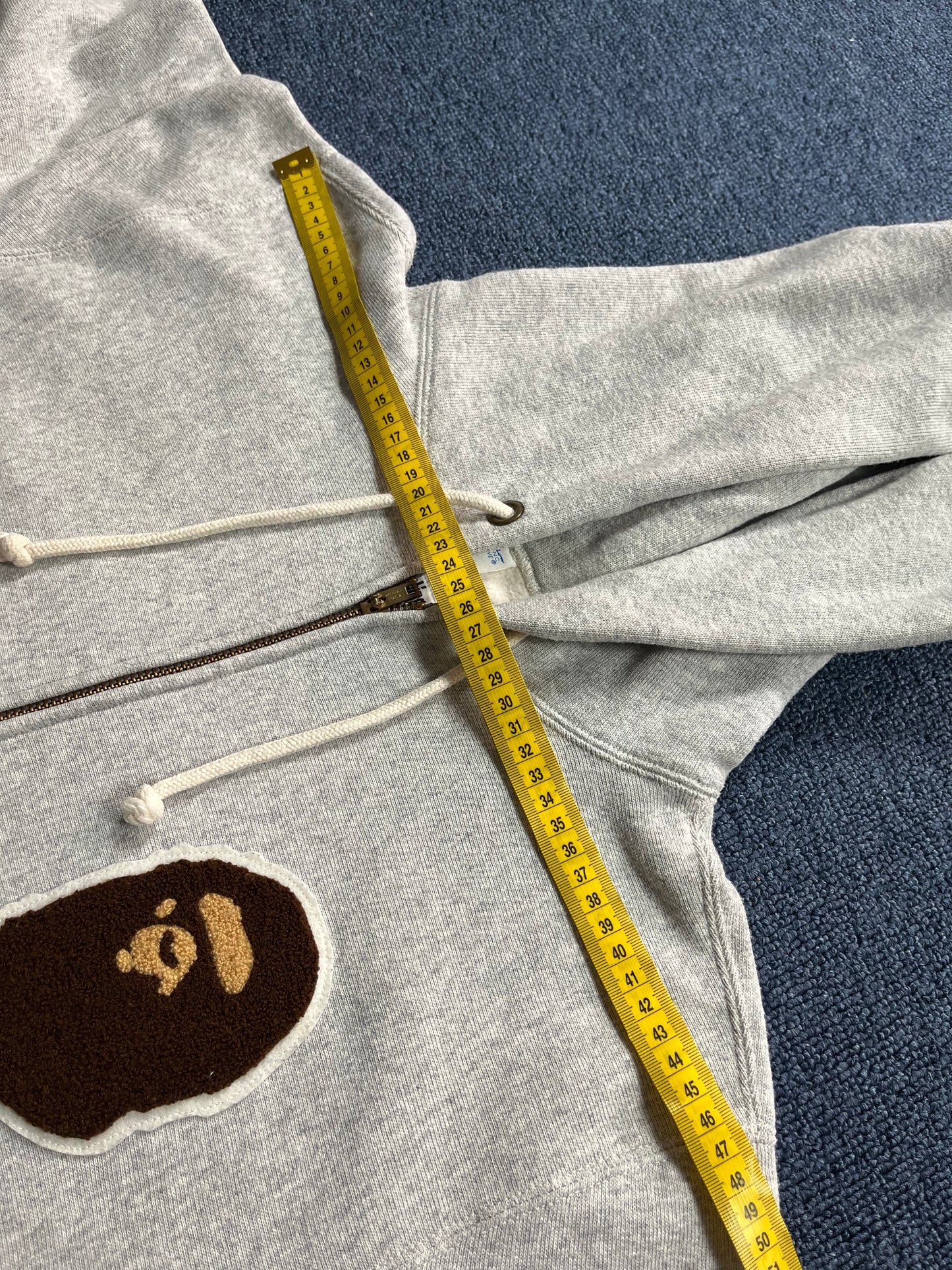 2016 BAPE X CHAMPION ZIP UP HOODIE (L/M)