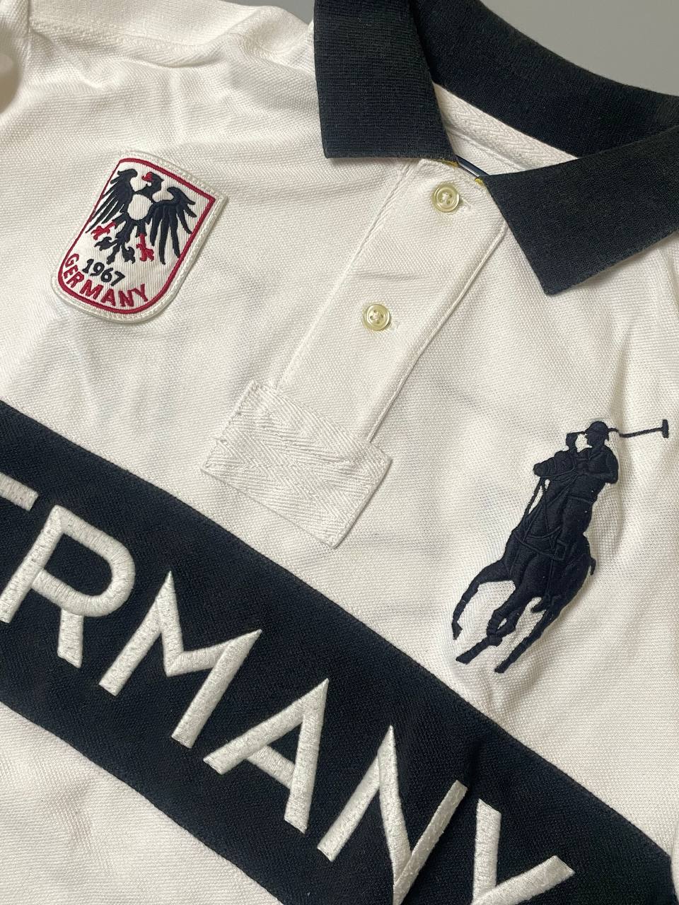 RL ‘GERMANY’ POLO TEE (M)