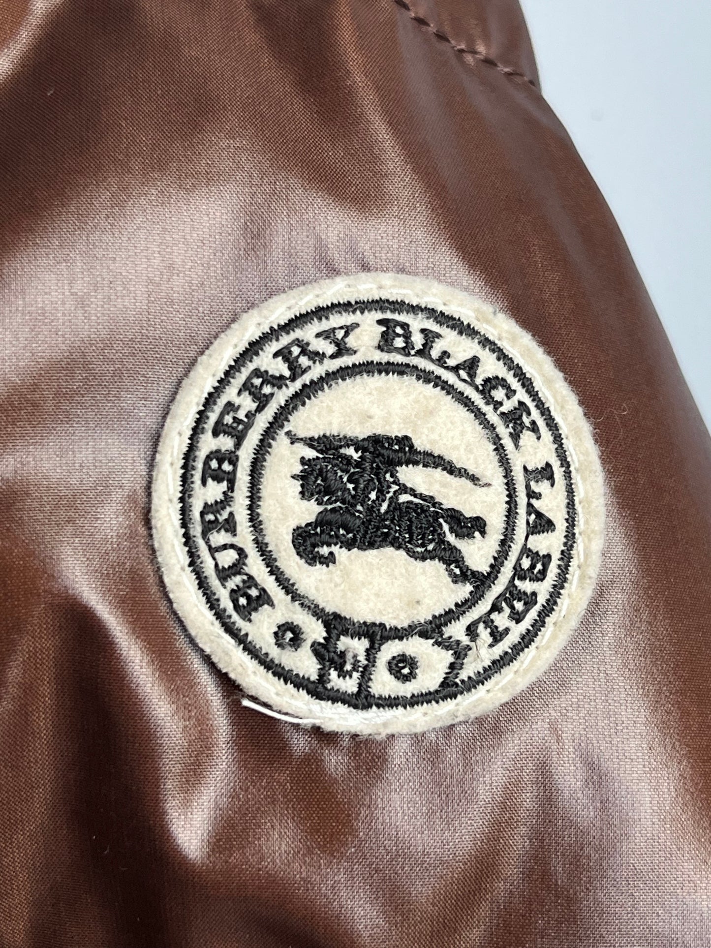 00’s BURBERRY made in Japan 2 in 1 down jacket (M) - brown