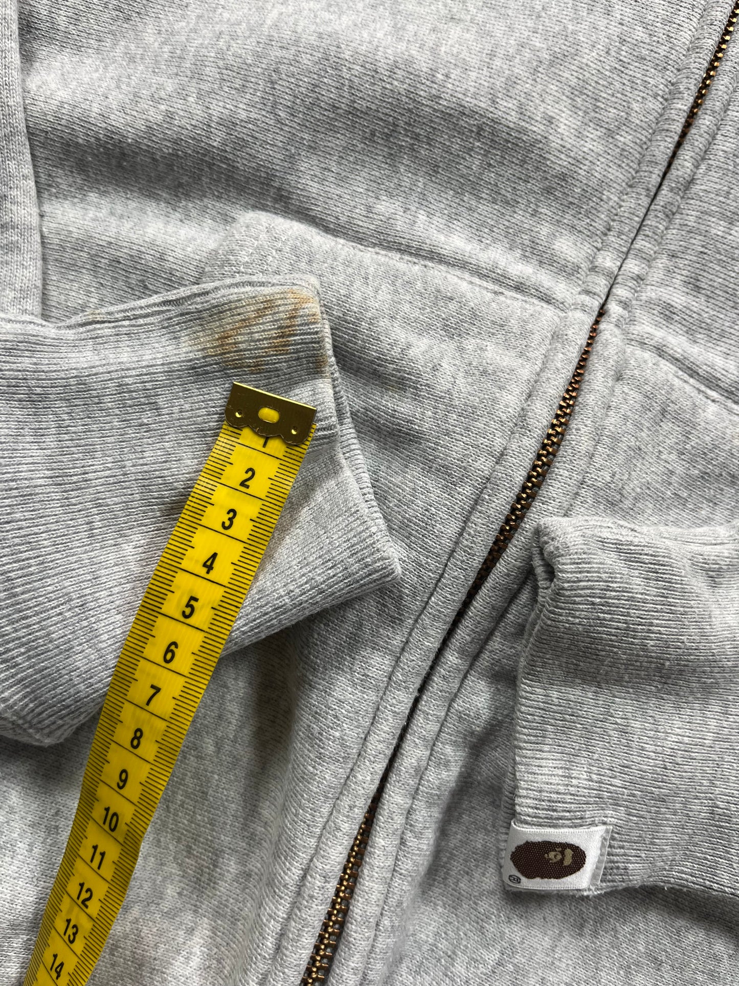 2016 BAPE X CHAMPION ZIP UP HOODIE (L/M)