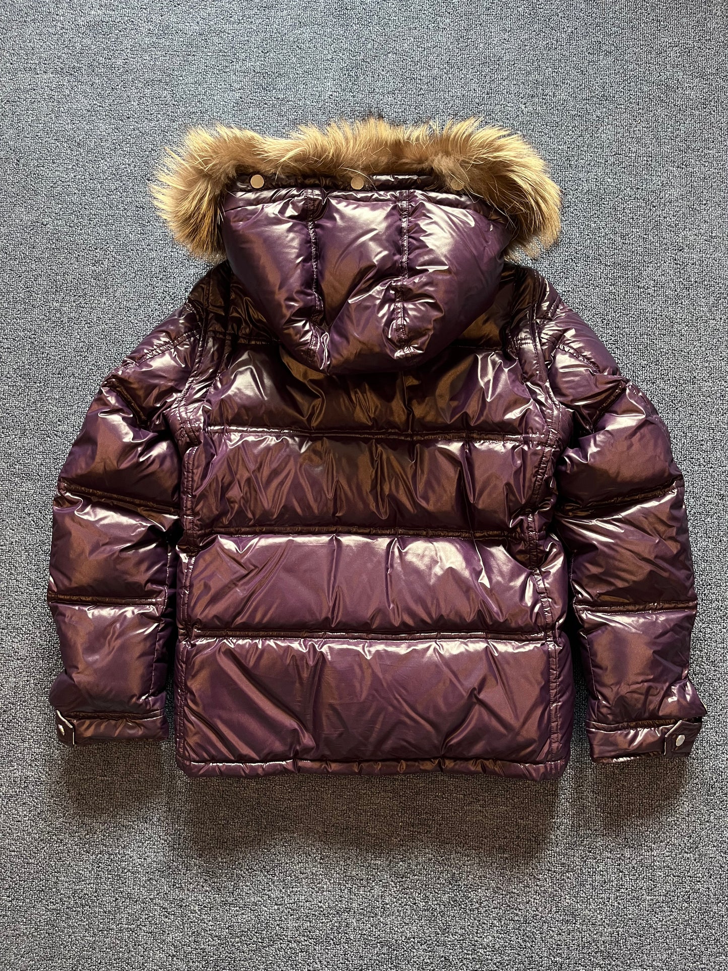 00’s BURBERRY made in Japan real fur down jacket (M)