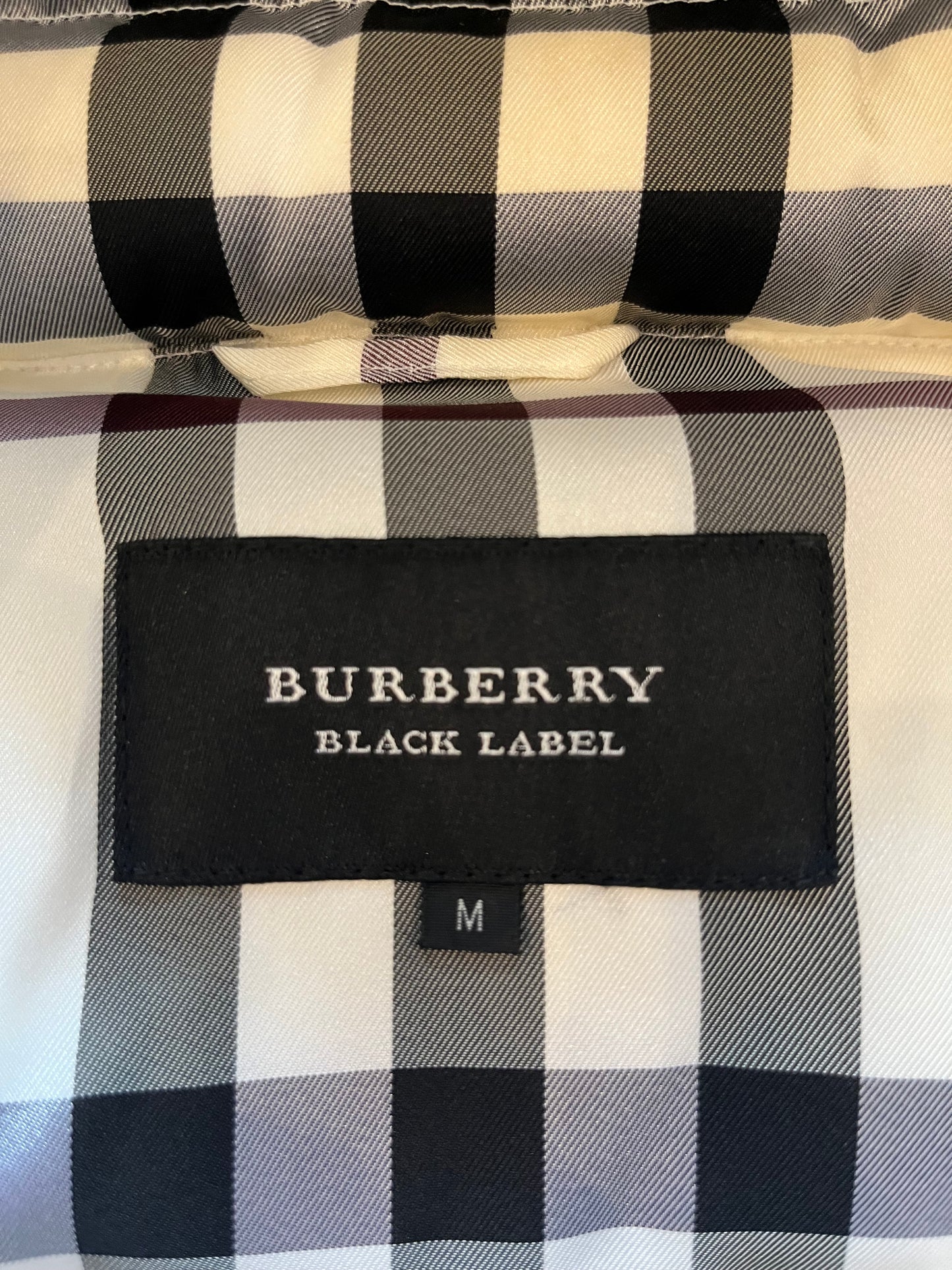 00’s BURBERRY made in Japan real fur down jacket (M)