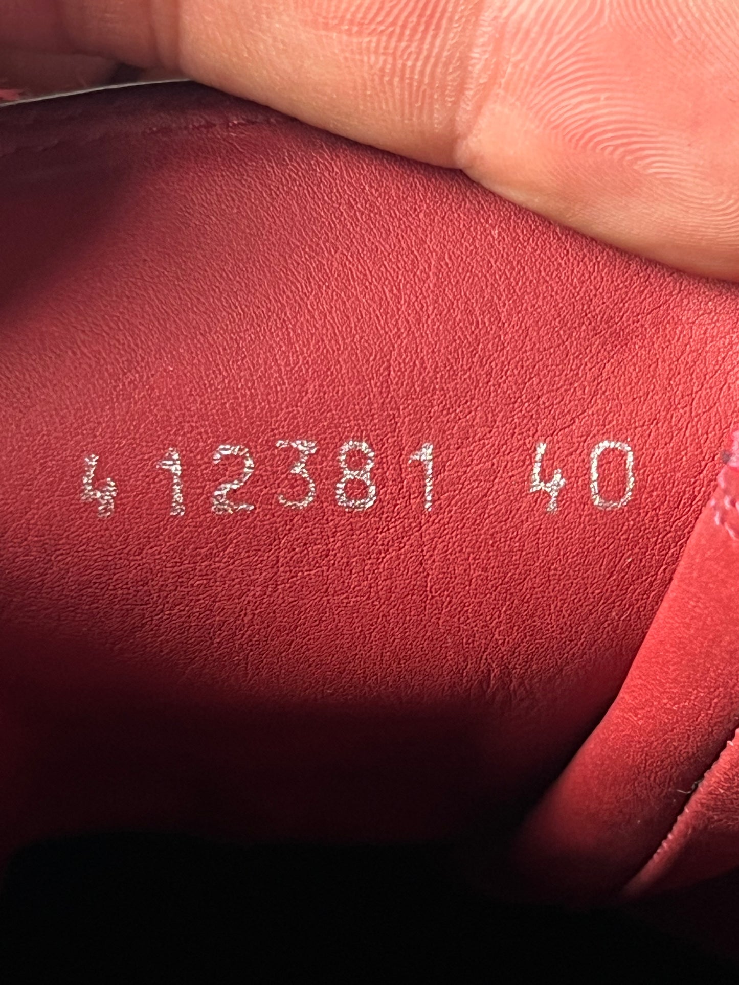 BALENCIAGA ARENA HIGH (red)