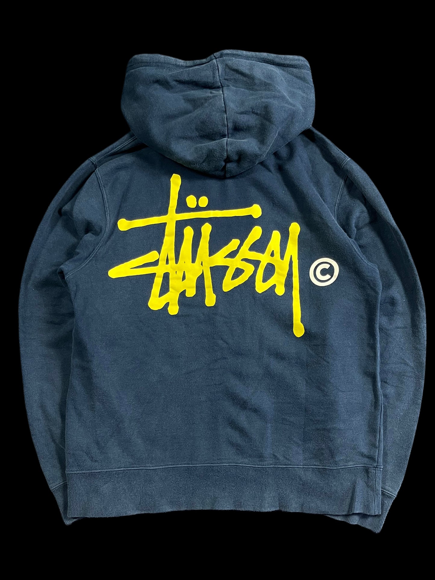 Vintage Stussy zip up hoodie (M)