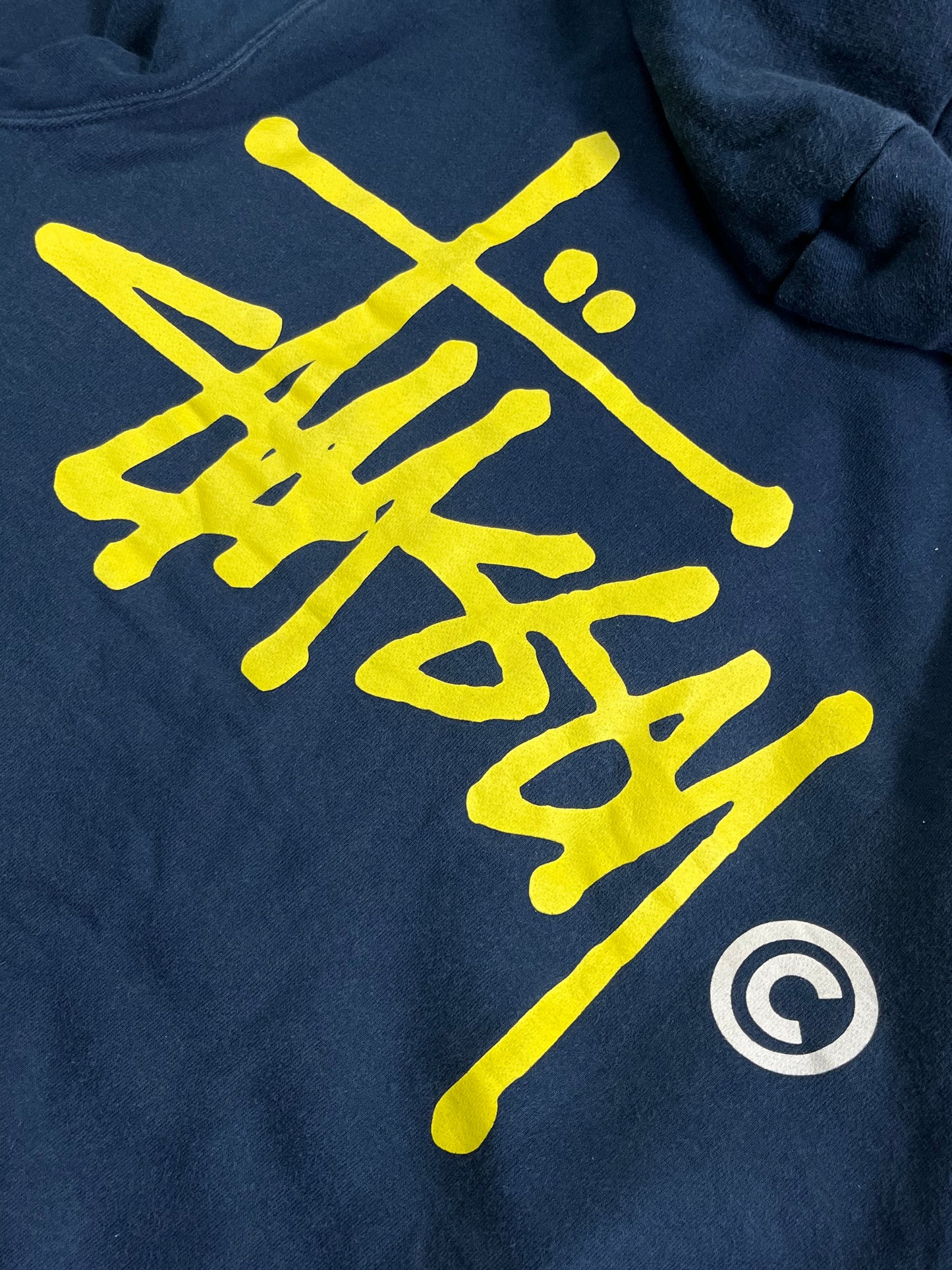 Vintage Stussy zip up hoodie (M)