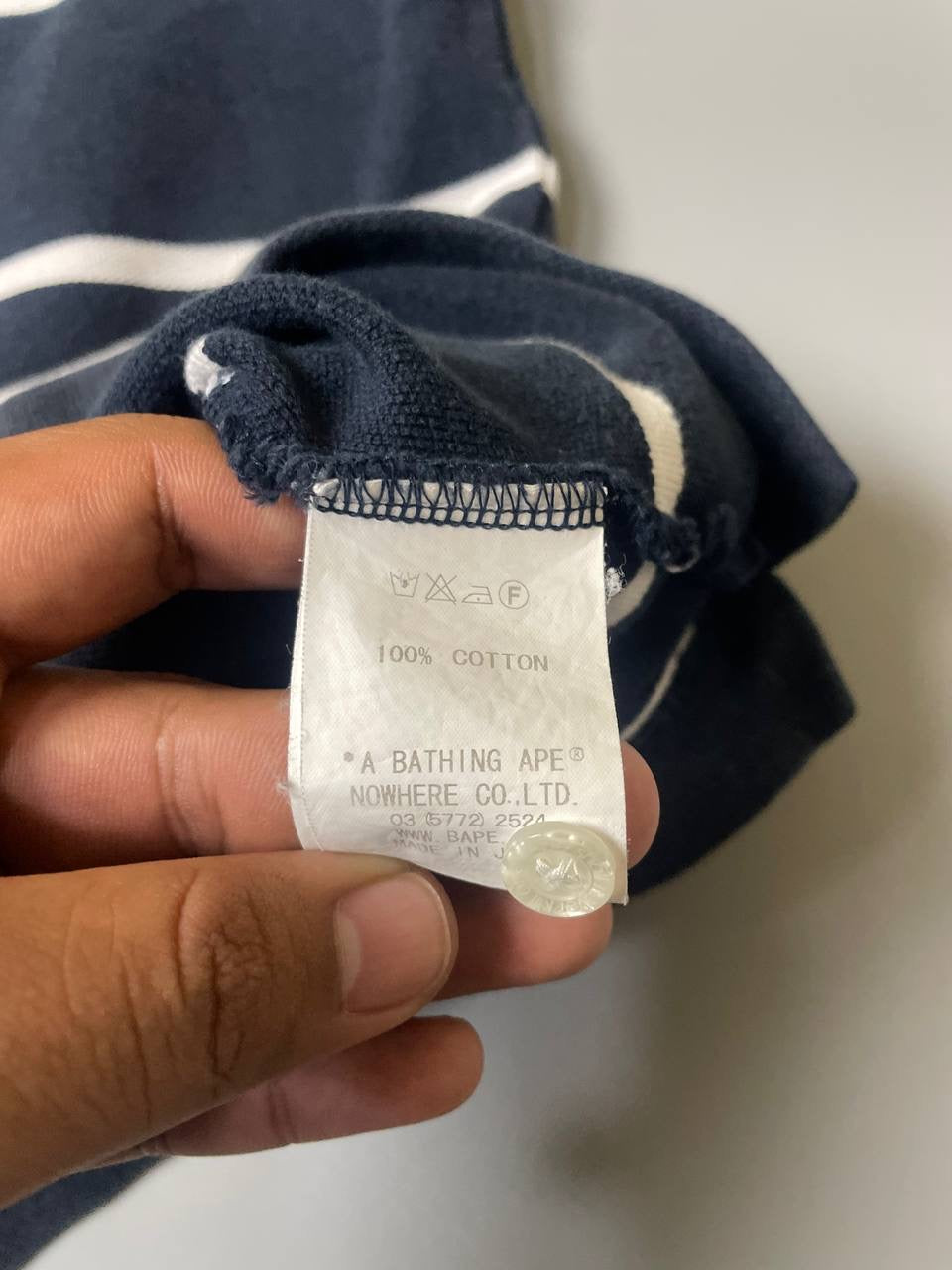 BAPE POLO TEE (L)