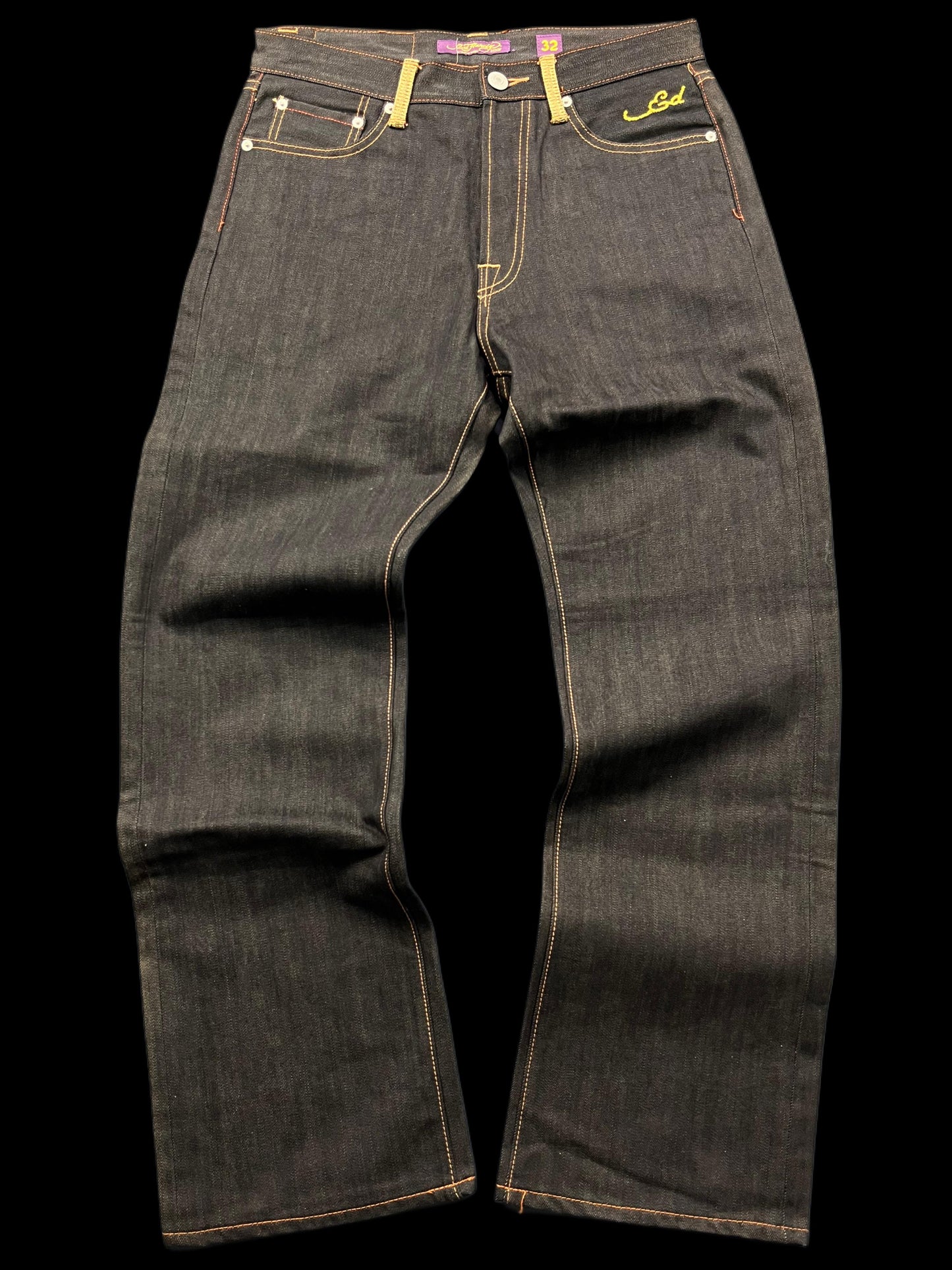 ED HARDY EMBROIDERED JEANS (32)