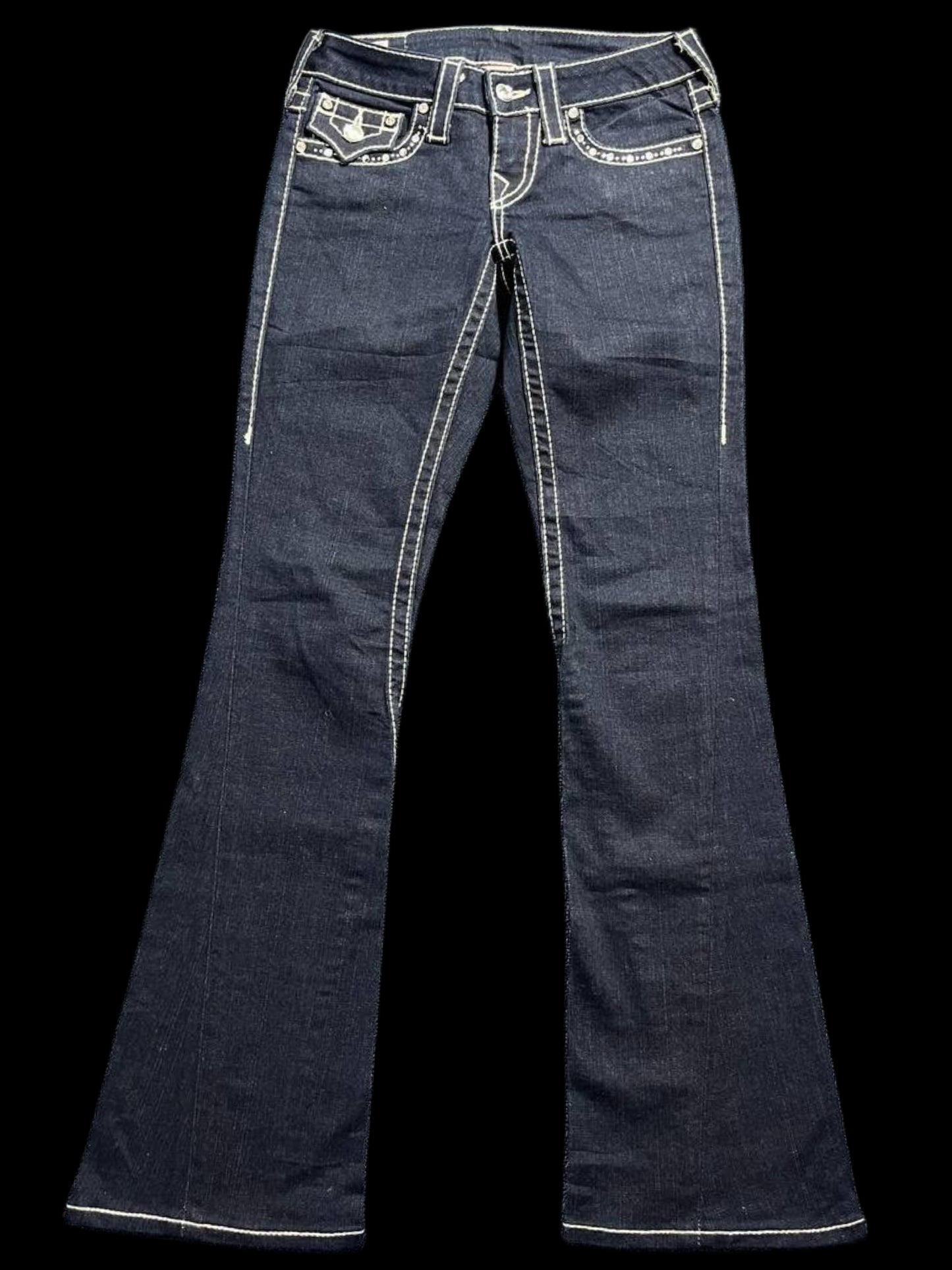 RARE TRUE RELIGION RHINESTONES JEANS (25)