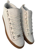 Balenciaga arena gum sole high tops - eu 43 - white