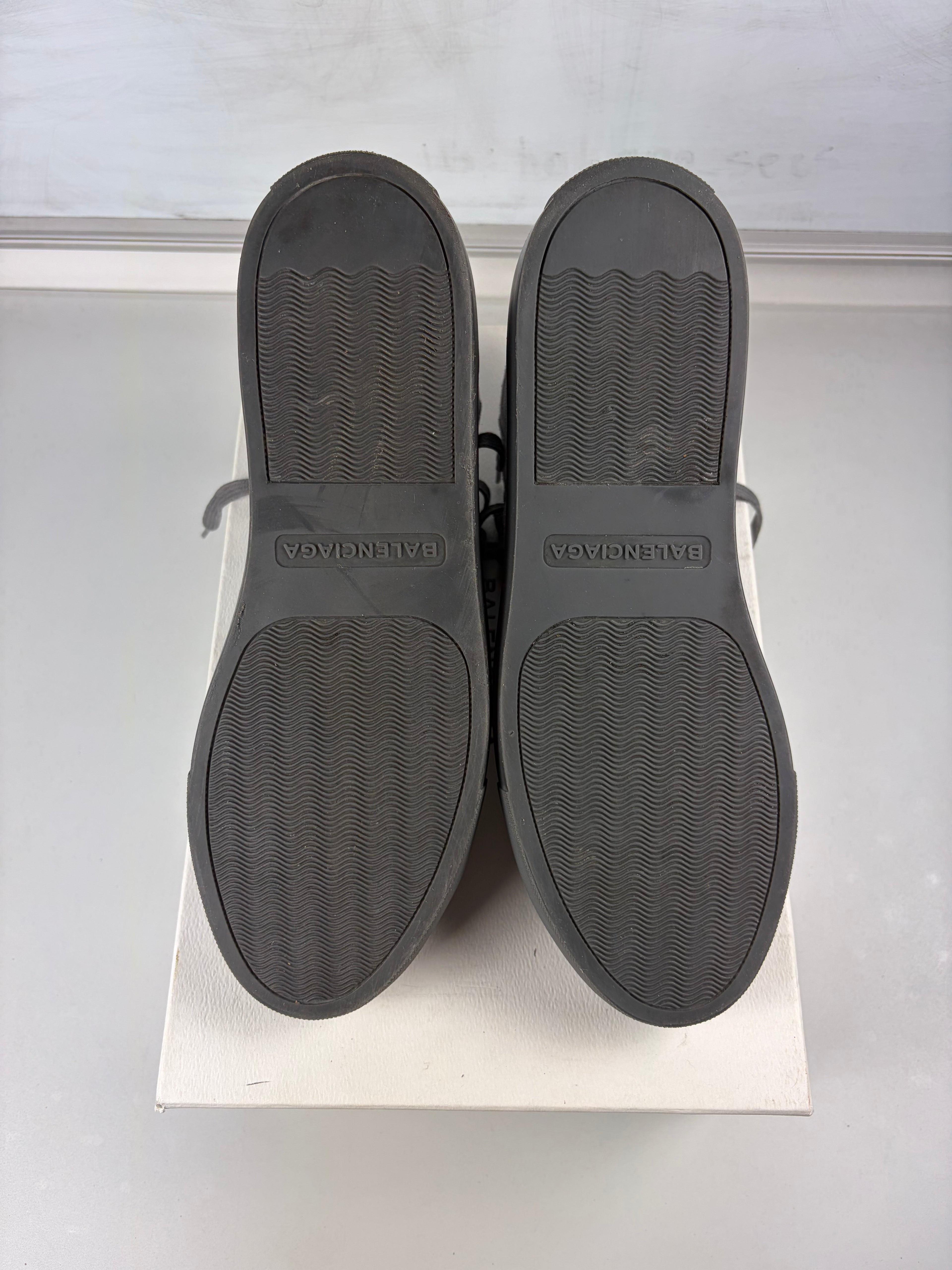 Balenciaga arena suede high tops - eu 42 / us 9 - grey