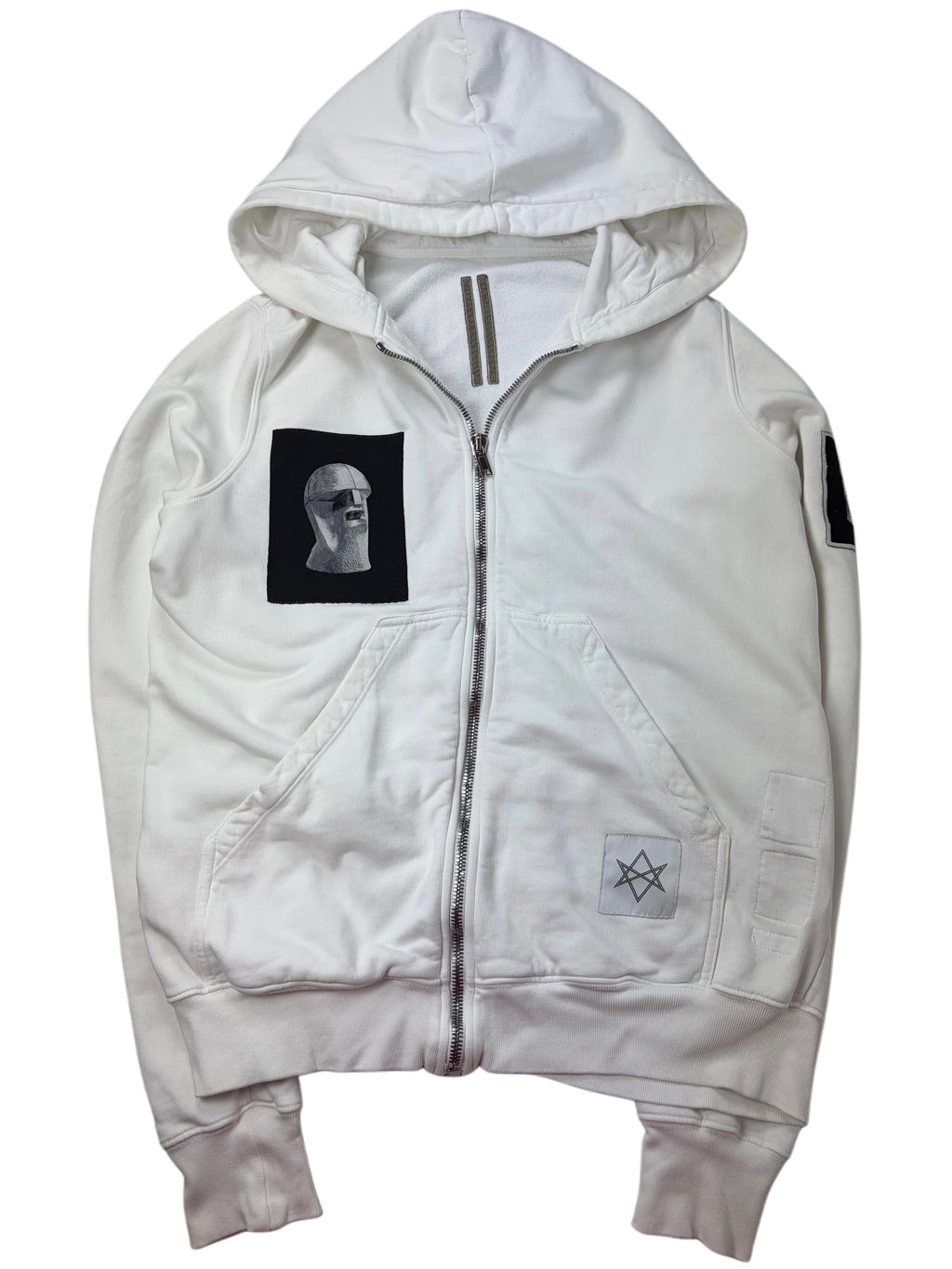 Rick Owens DRKSHDW Jason Patch hoodie - size L