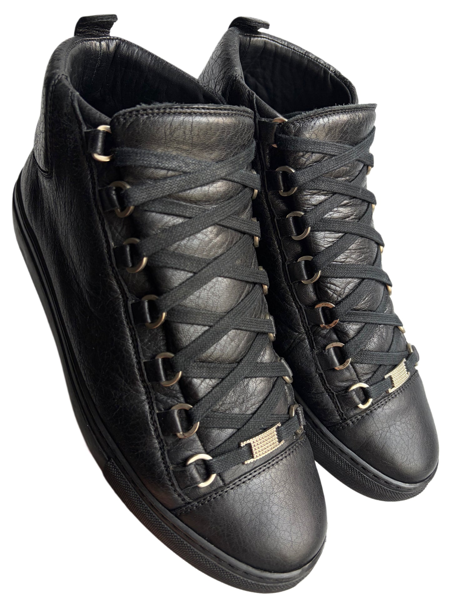 Balenciaga arena high tops - eu 40 - black