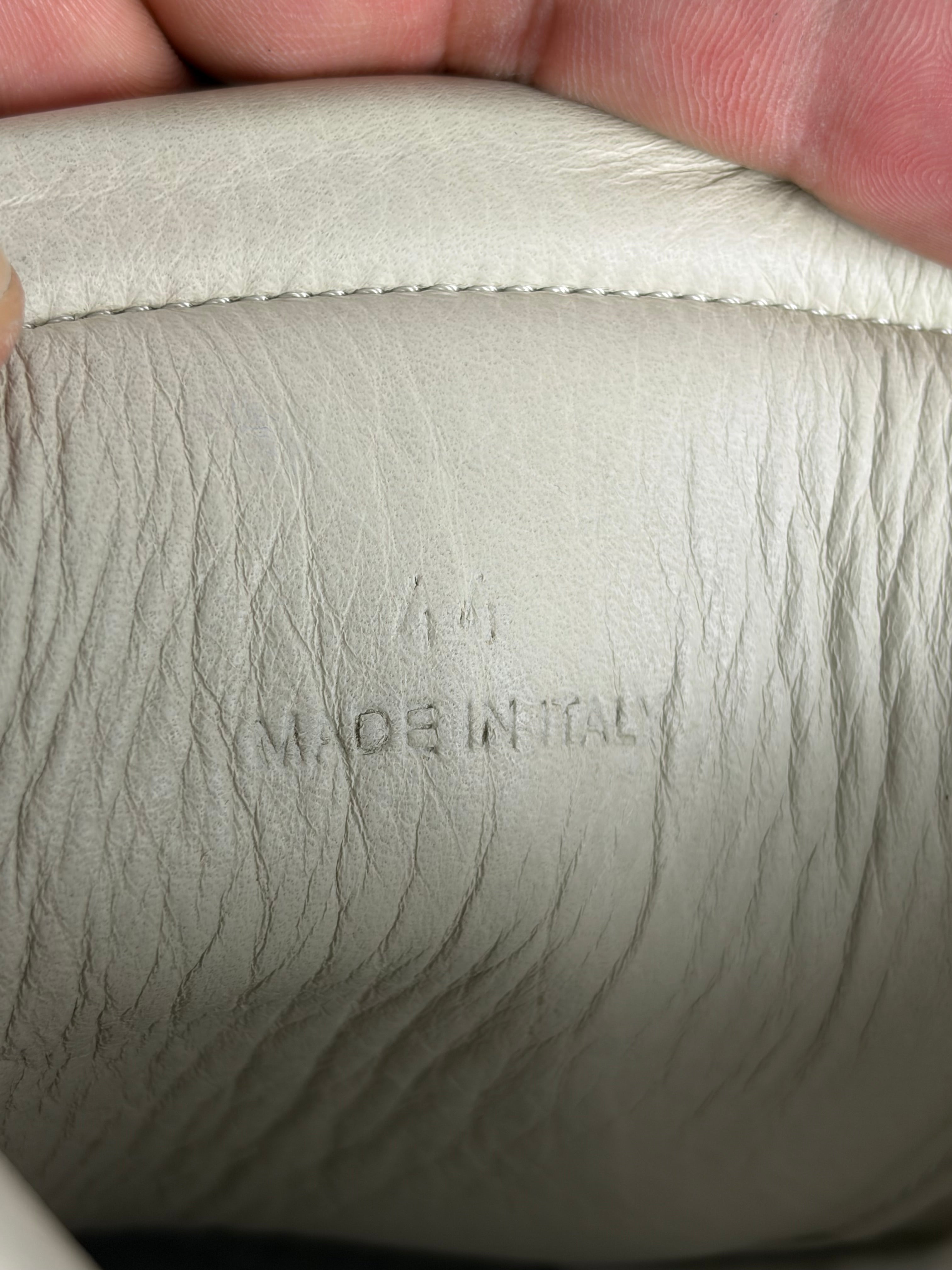 2017 Maison Margiela Future low - eu 44 / us 11 - white