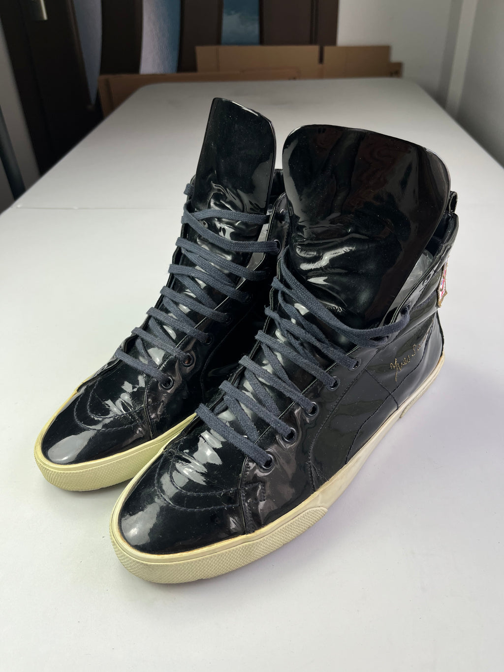 Yves Saint Laurent high tops - Eu 41 - black
