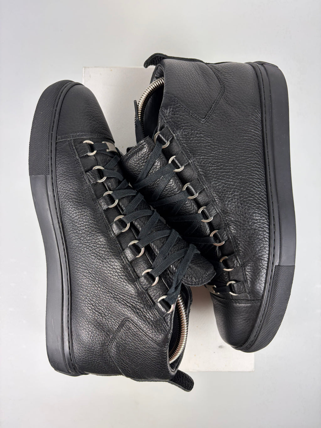Balenciaga arena high tops - eu 42 / us 9 - black