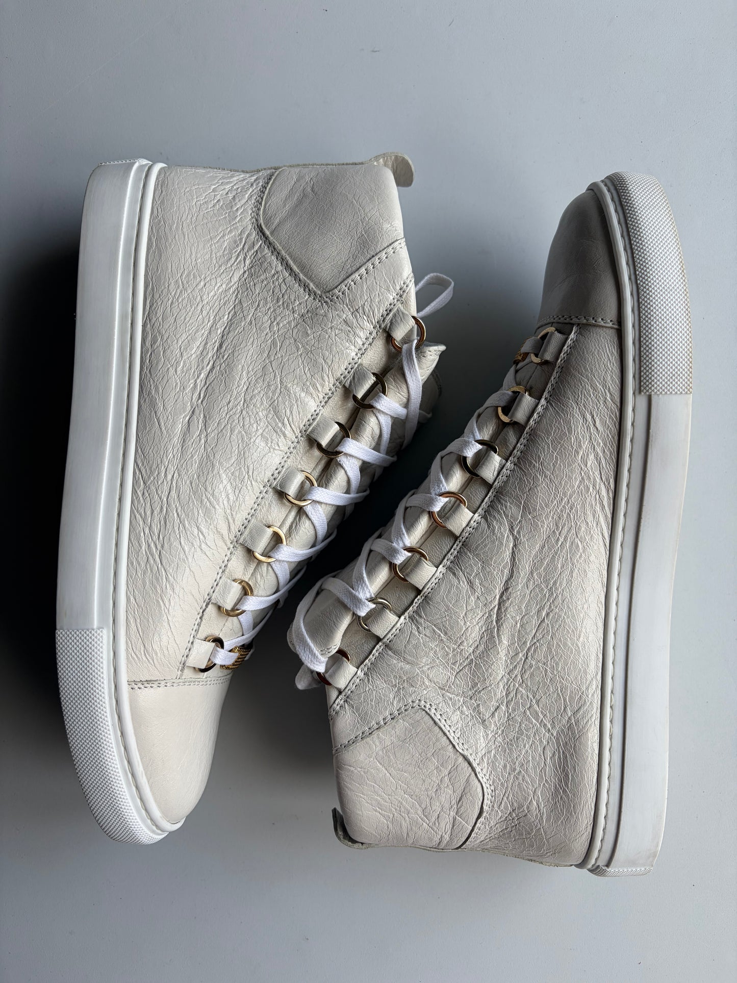 Balenciaga arena high tops - eu 41 - white