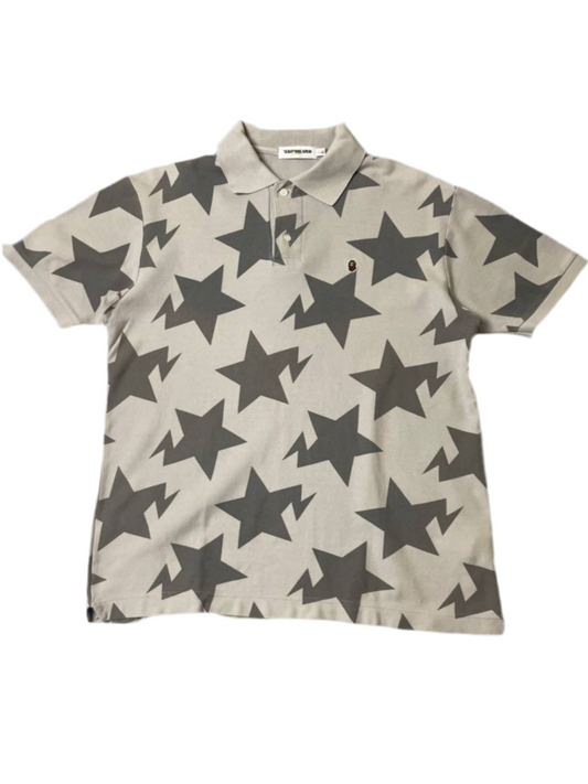 2007 BAPE POLO TEE (L)