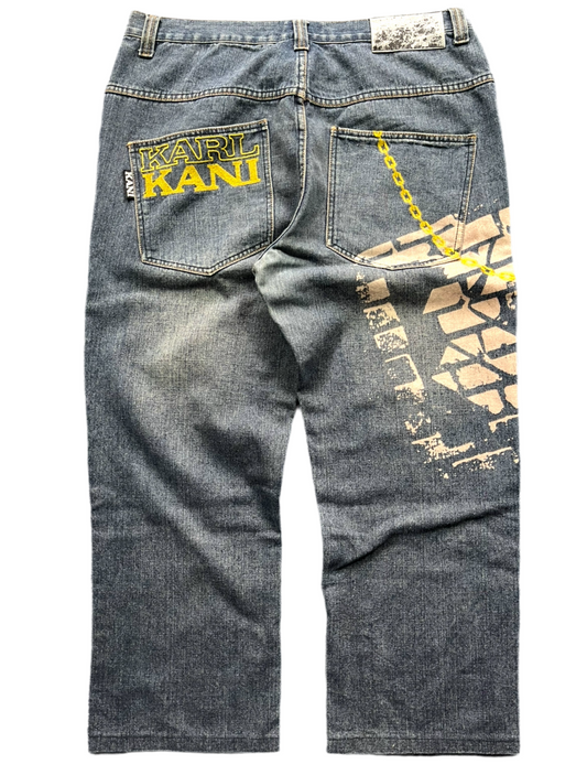 KARL KANI BAGGY JEANS (38)