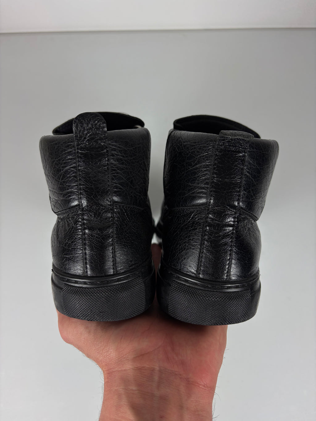 Balenciaga arena black high tops - eu 41 - black