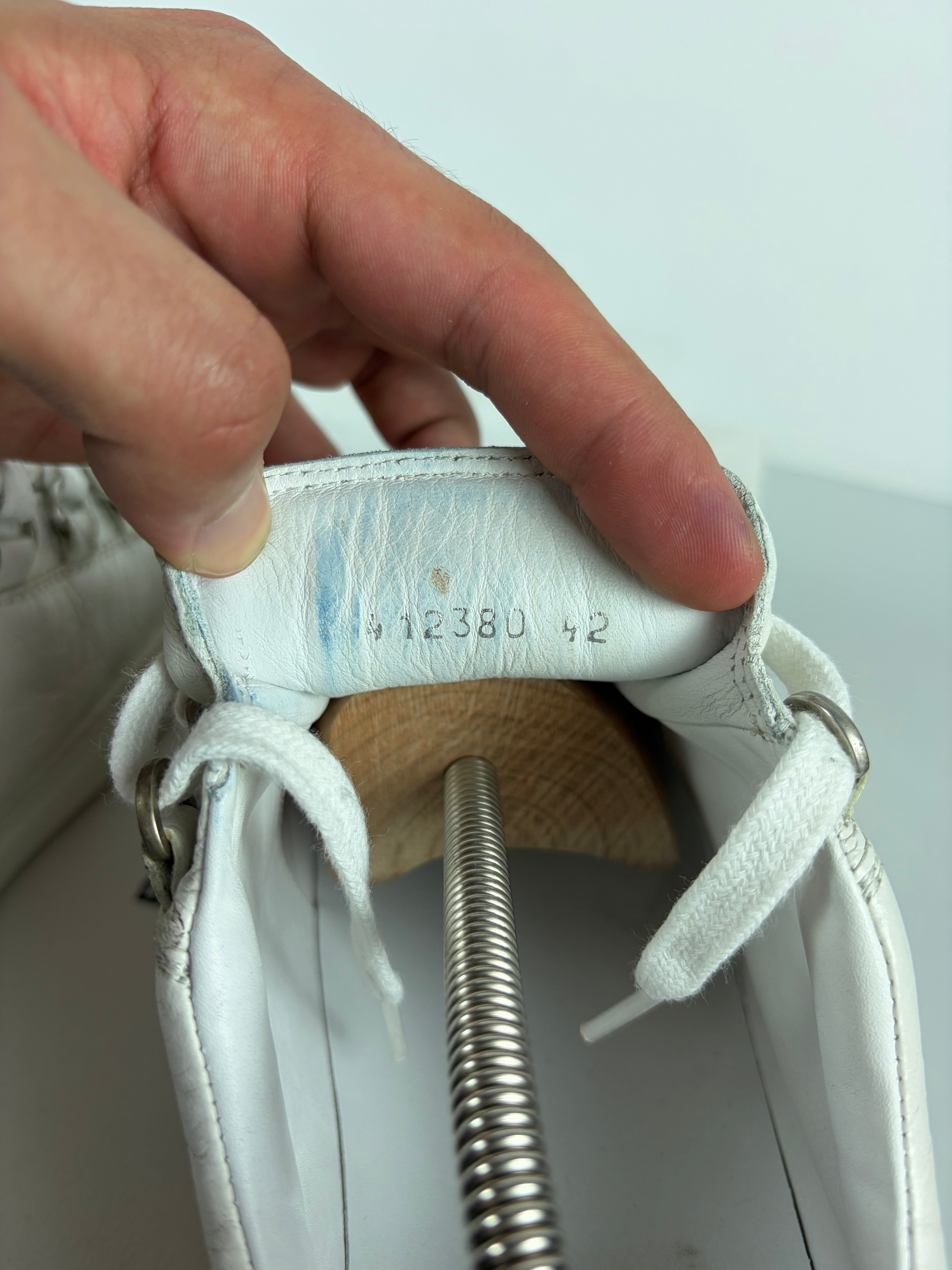 Balenciaga arena low - eu 42 / us 9 - white