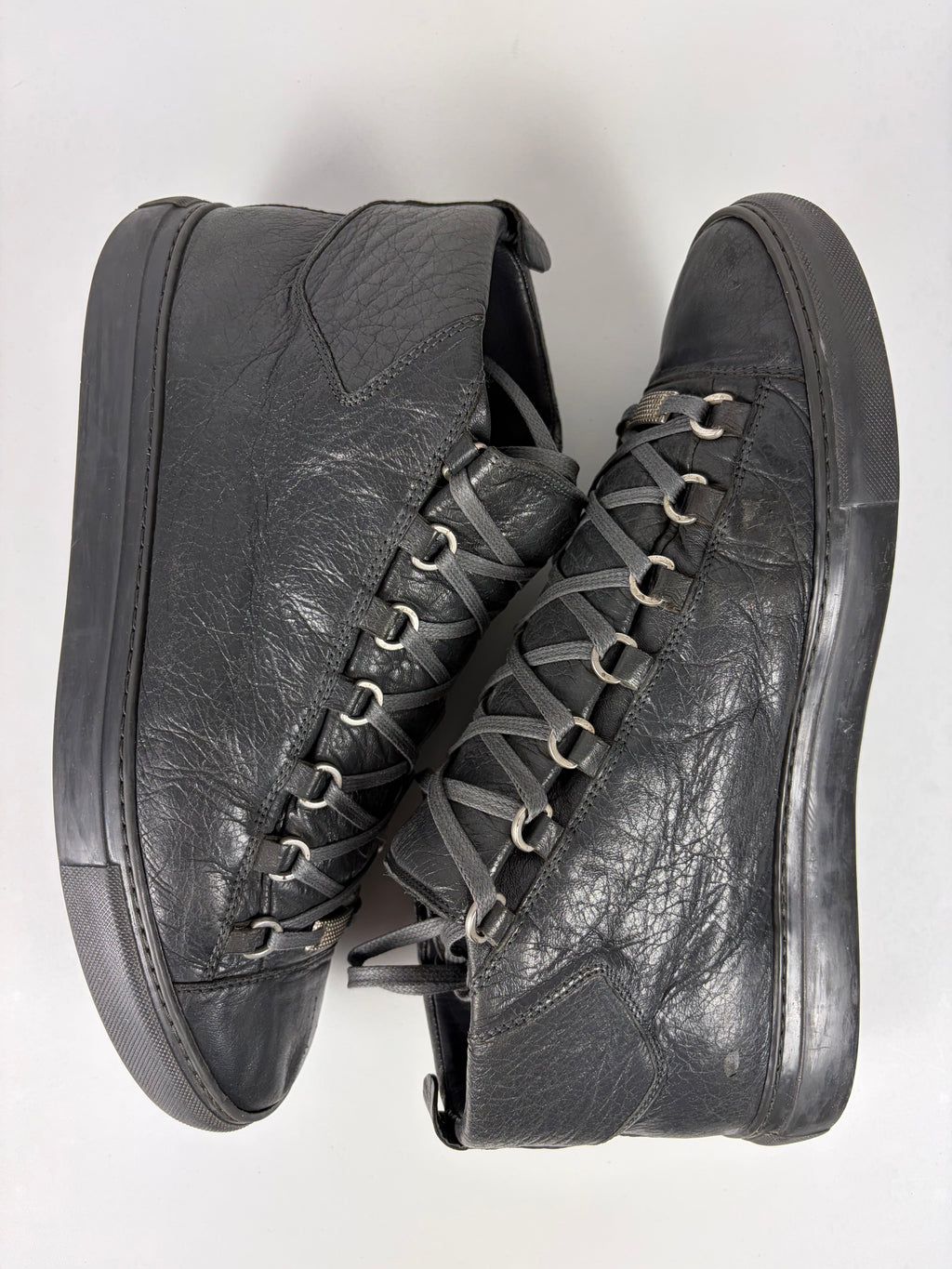 Balenciaga arena high tops - eu 44 - dark grey