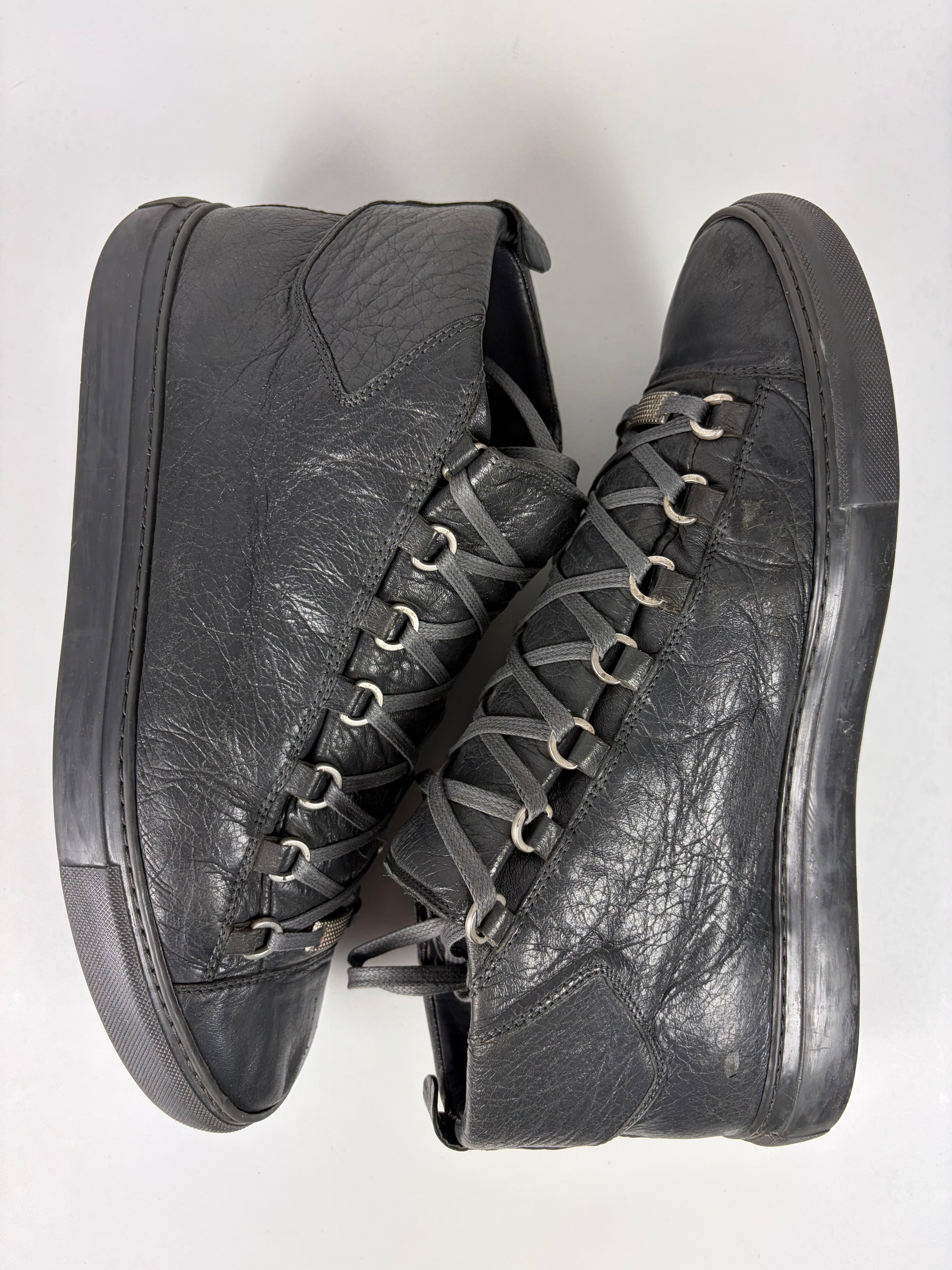 Balenciaga arena high tops - eu 44 - dark grey