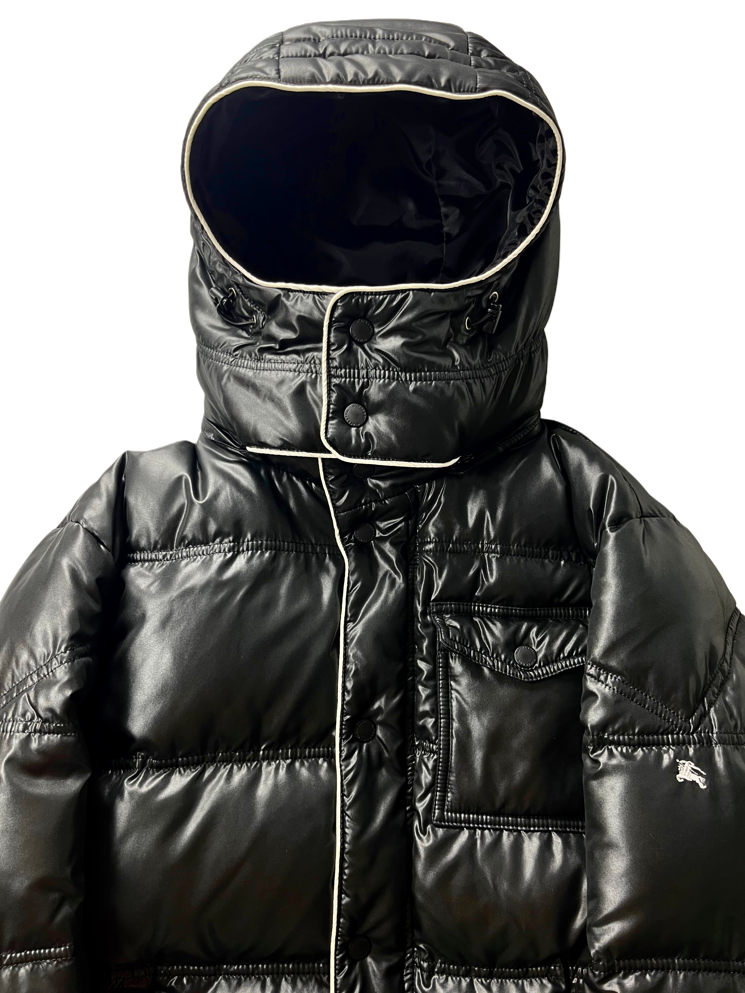 00’s BURBERRY made in Japan real down jacket (M/L) - black