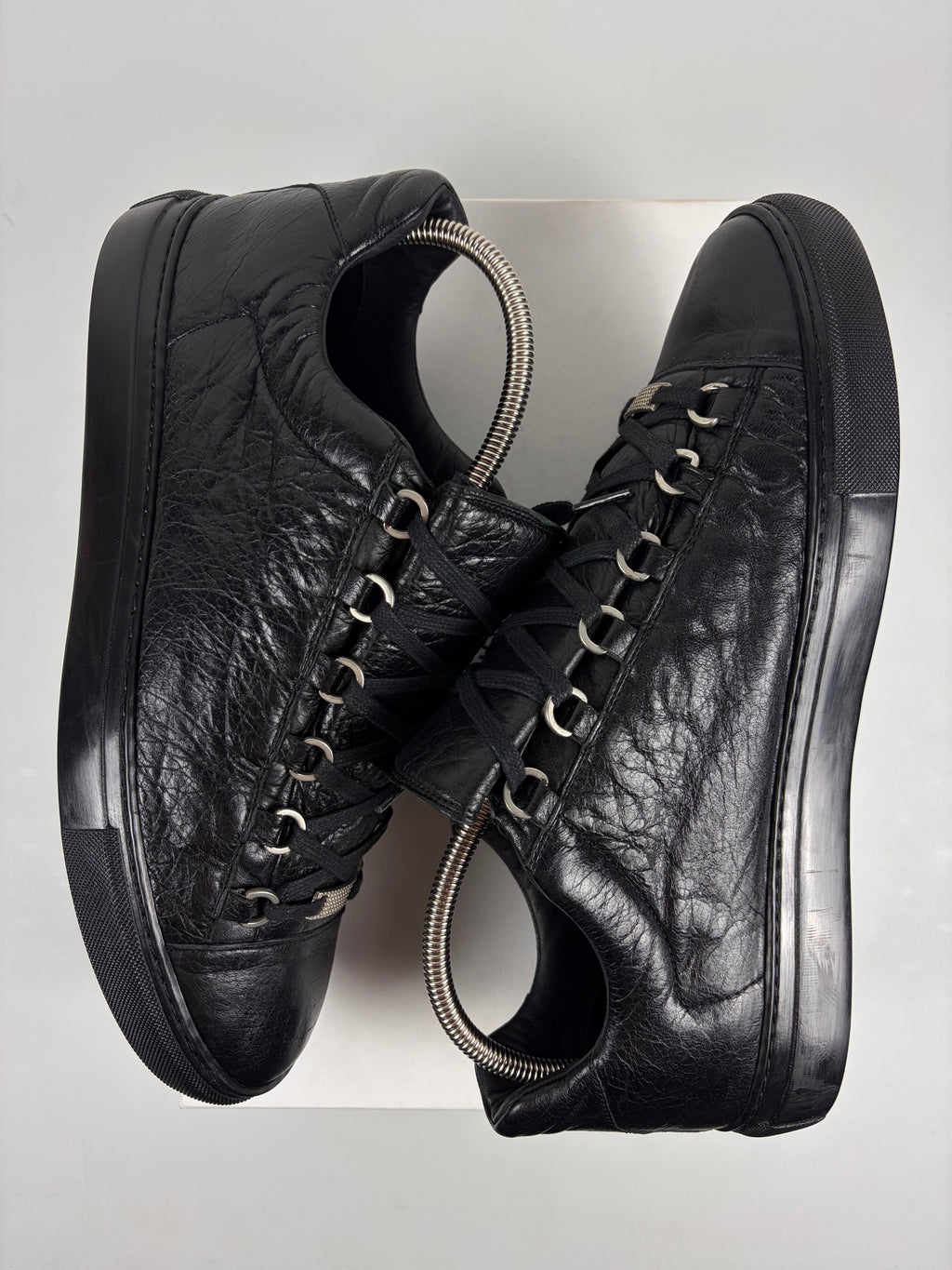 Balenciaga arena low - eu 44 / us 11 - black