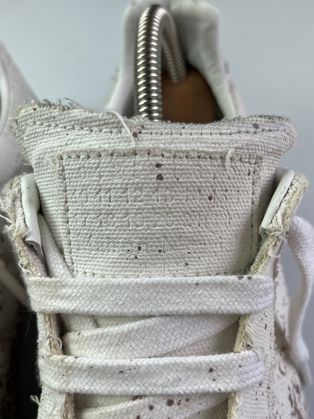 Maison Margiela pink paint splatter - Eu 41 - white & pink