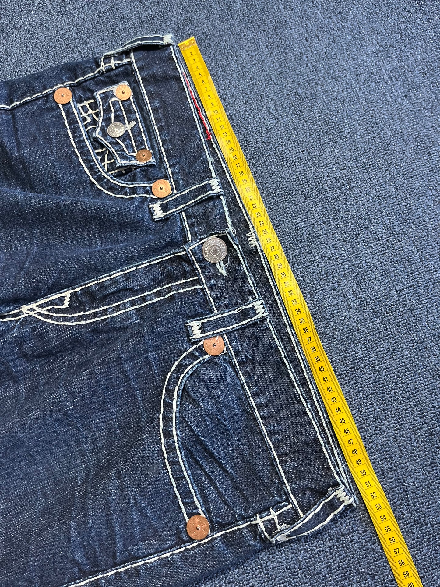 True Religion Ricky Super T baggy jeans (W38)