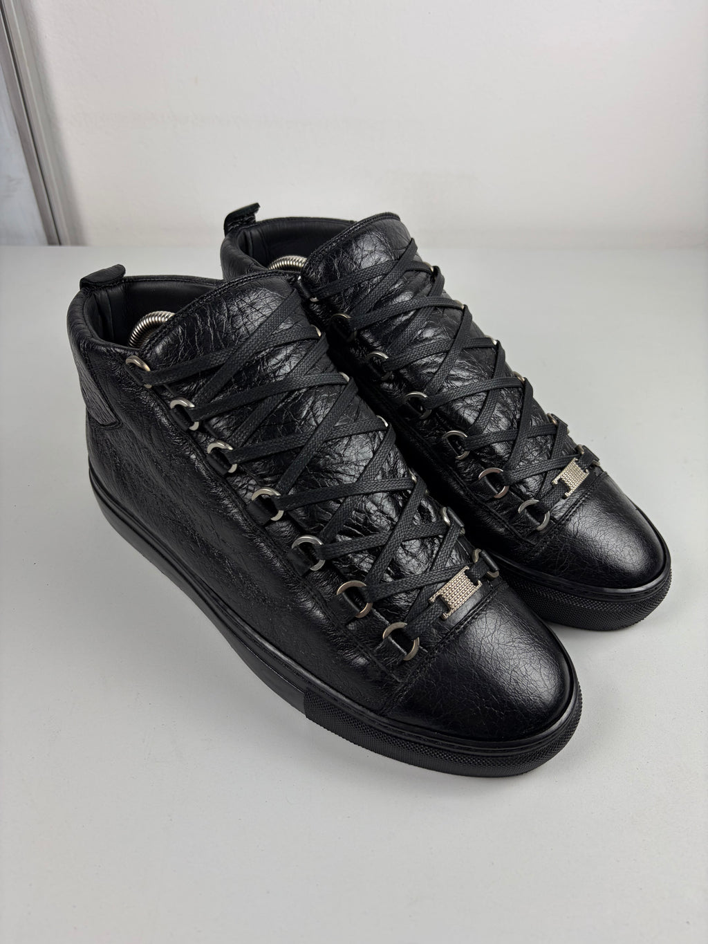 Balenciaga arena high tops - eu 40 / us 7 - black