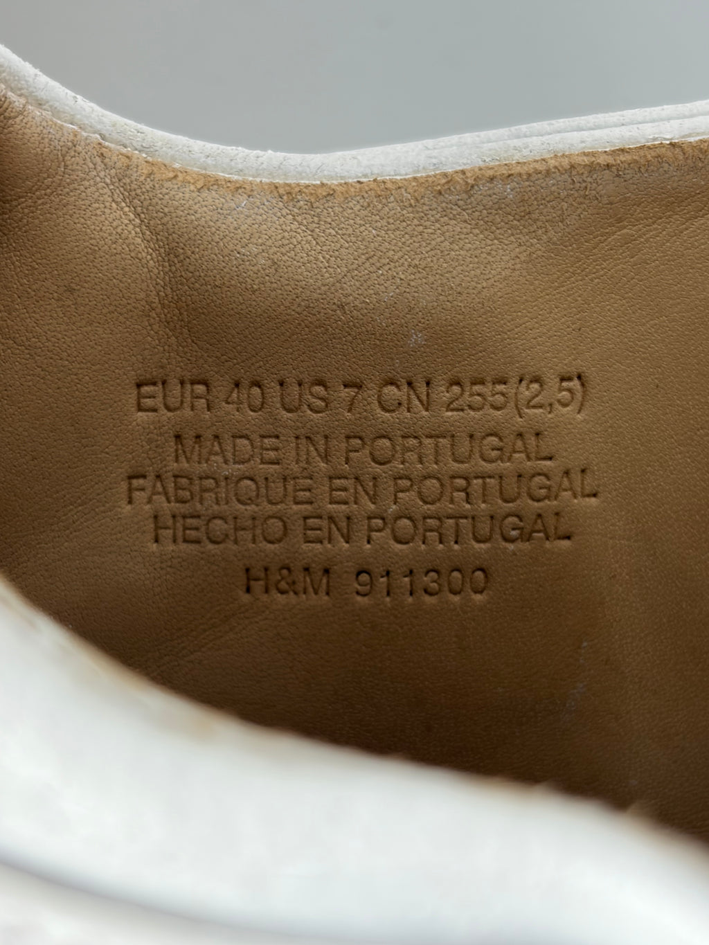 2012 Maison Margiela X H&M high tops - eu 40 - white