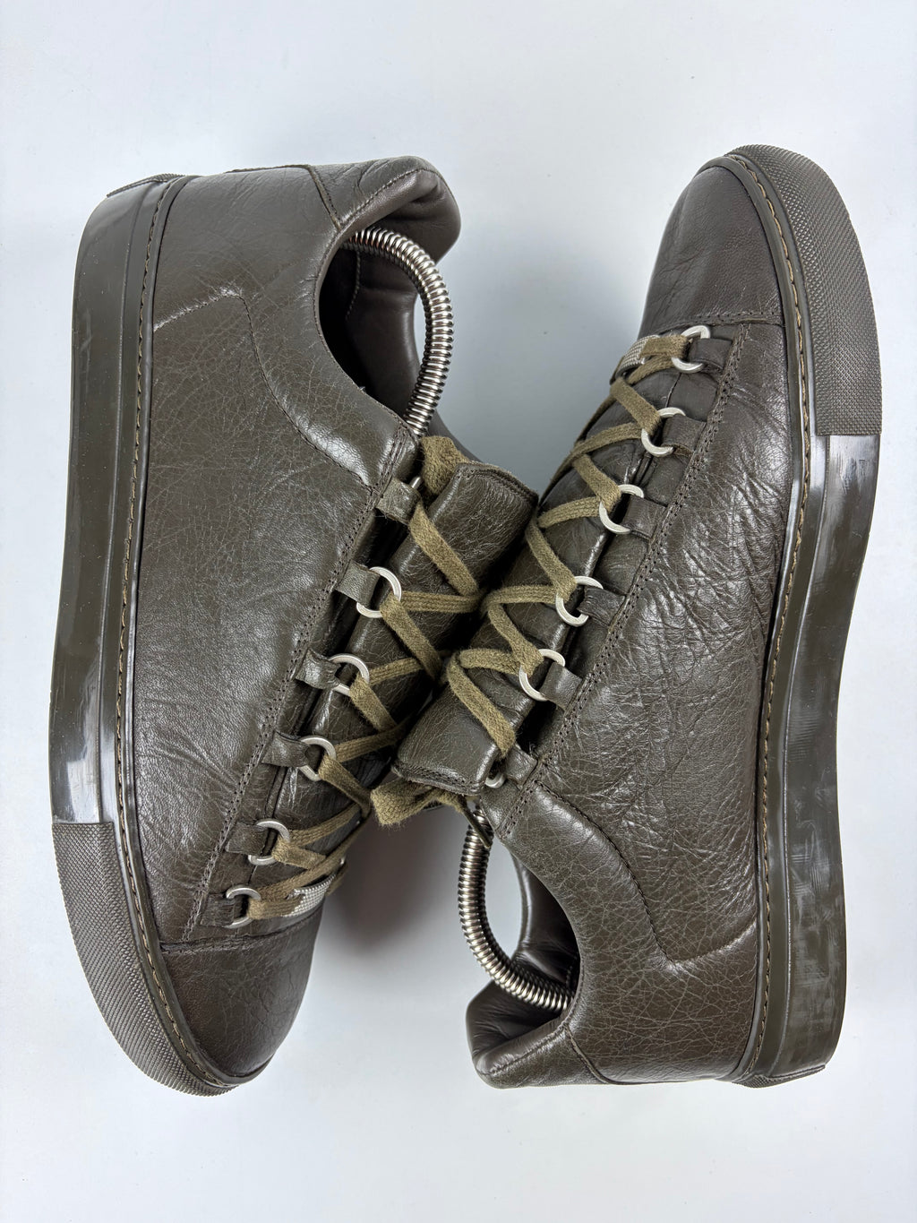 Balenciaga arena low - eu 43 / us 10 - military green