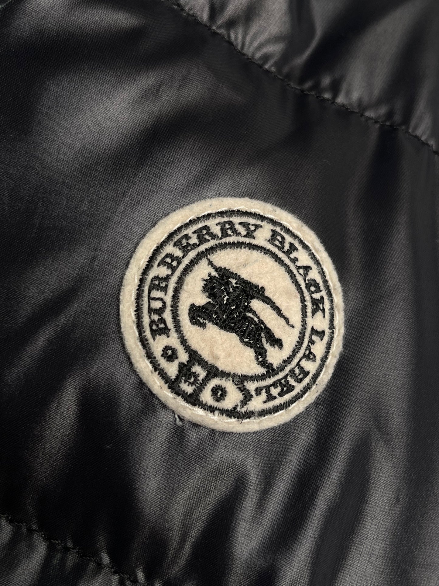 00’s BURBERRY made in Japan 2 in 1 down jacket (S/M) - black