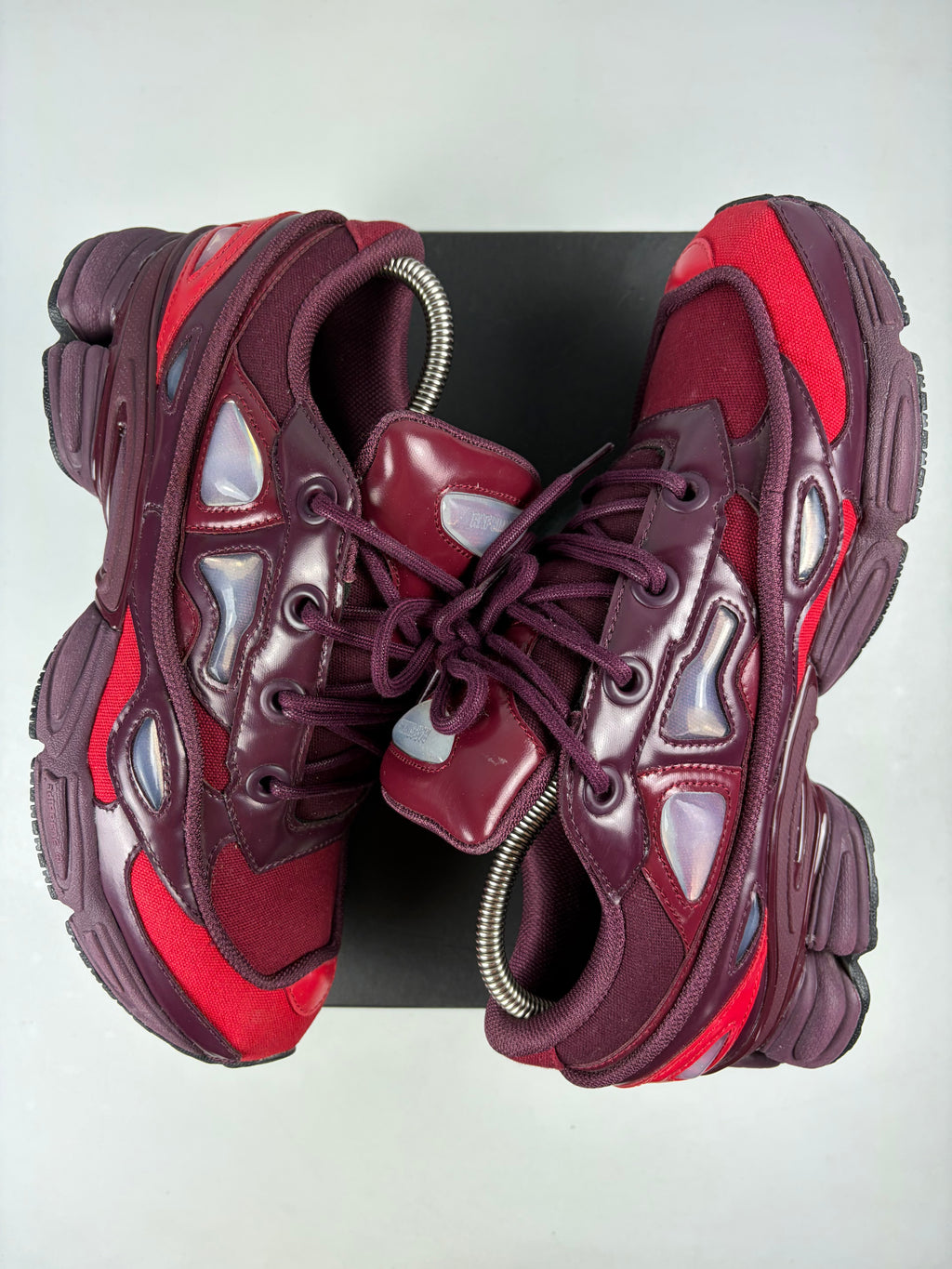 Adidas Ozweego 3 x Raf Simons - eu 42.5 / us 9 / uk 8.5 - burgundy