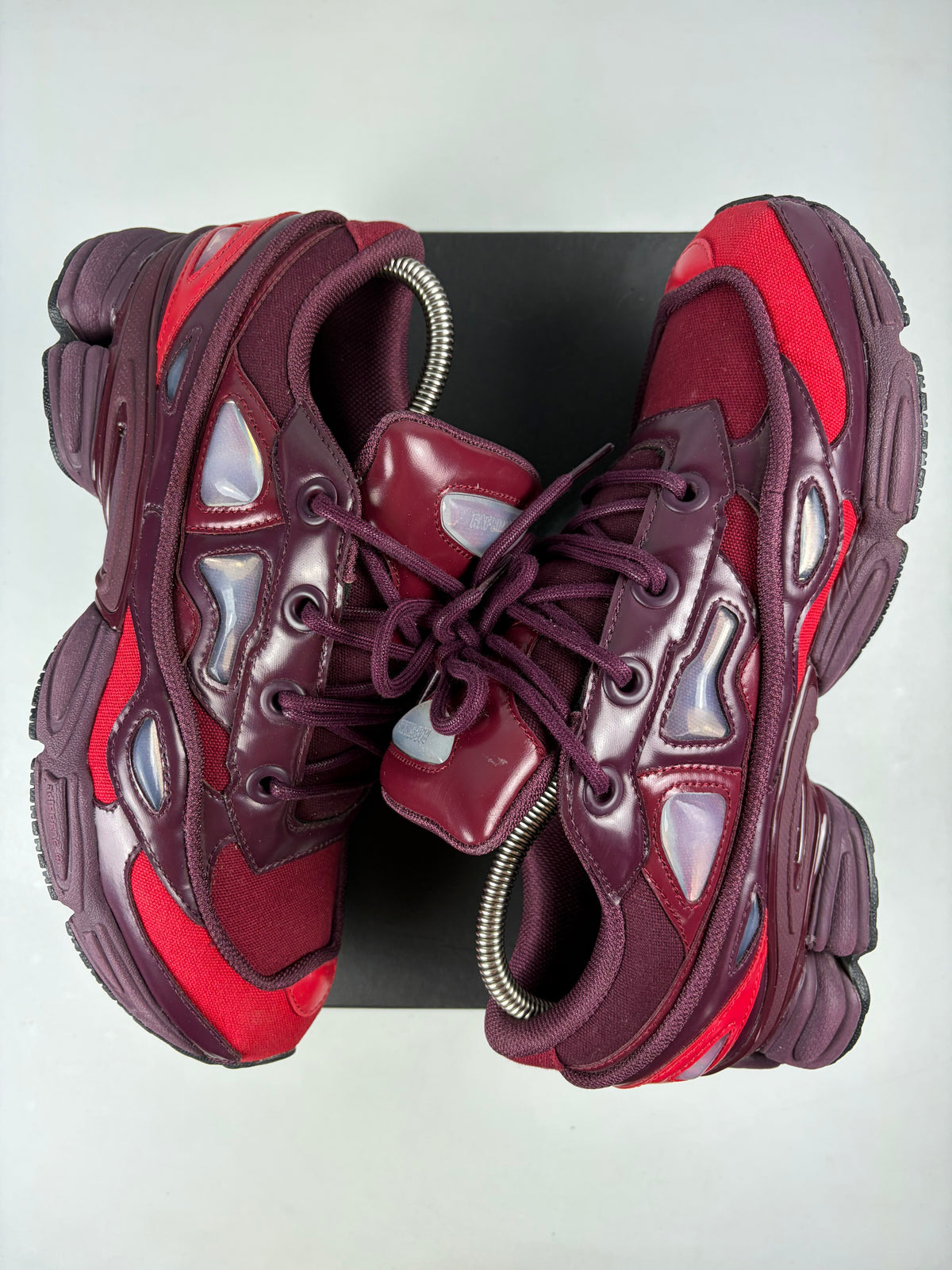 Adidas Ozweego 3 x Raf Simons - eu 42.5 / us 9 / uk 8.5 - burgundy