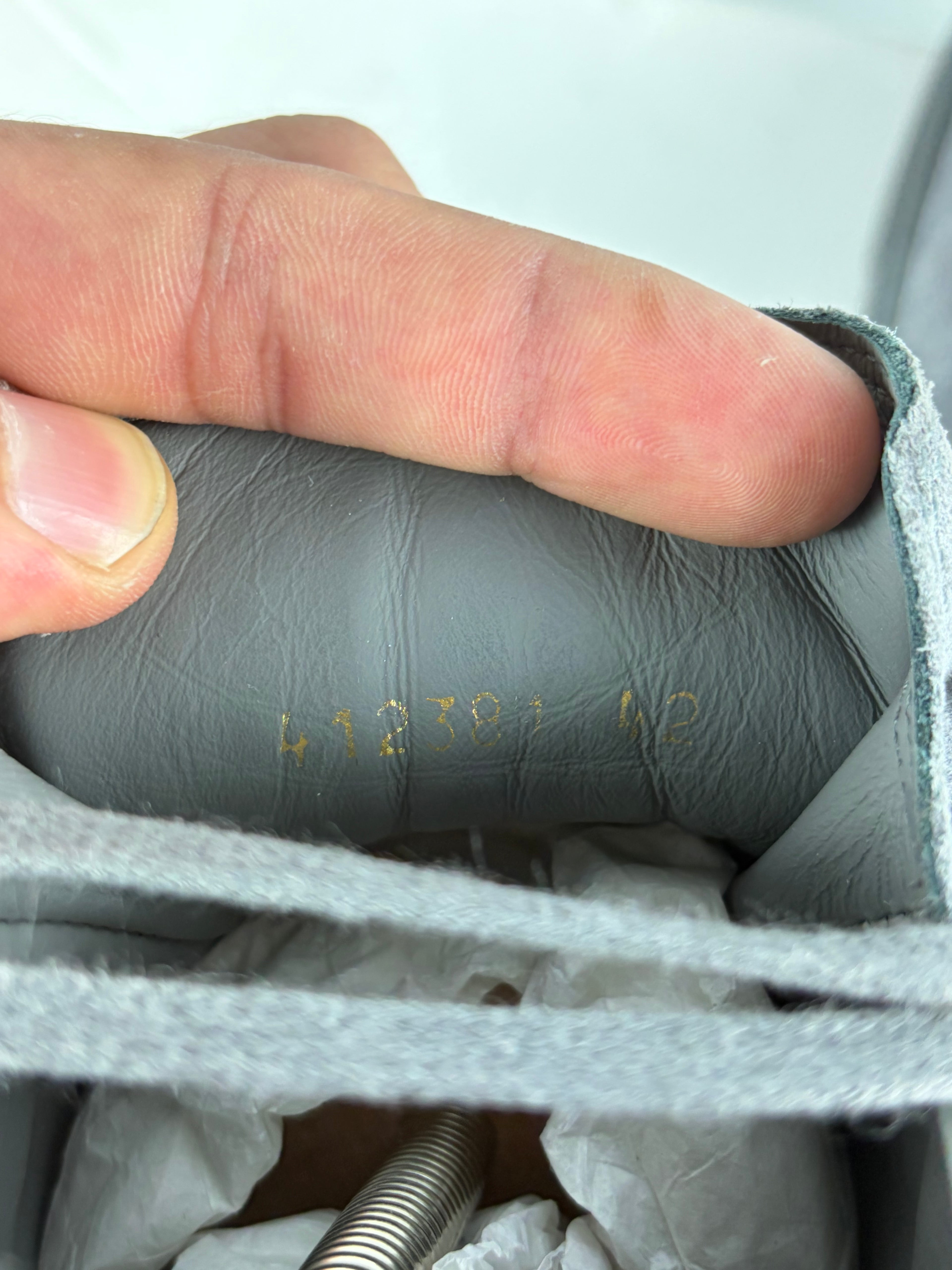 Balenciaga arena suede high tops - eu 42 / us 9 - grey