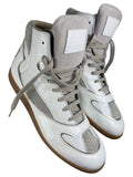 Maison Margiela ‘Cadillac’ patent leather & suede high tops - eu 45 / us 12 / uk 11 - brand new