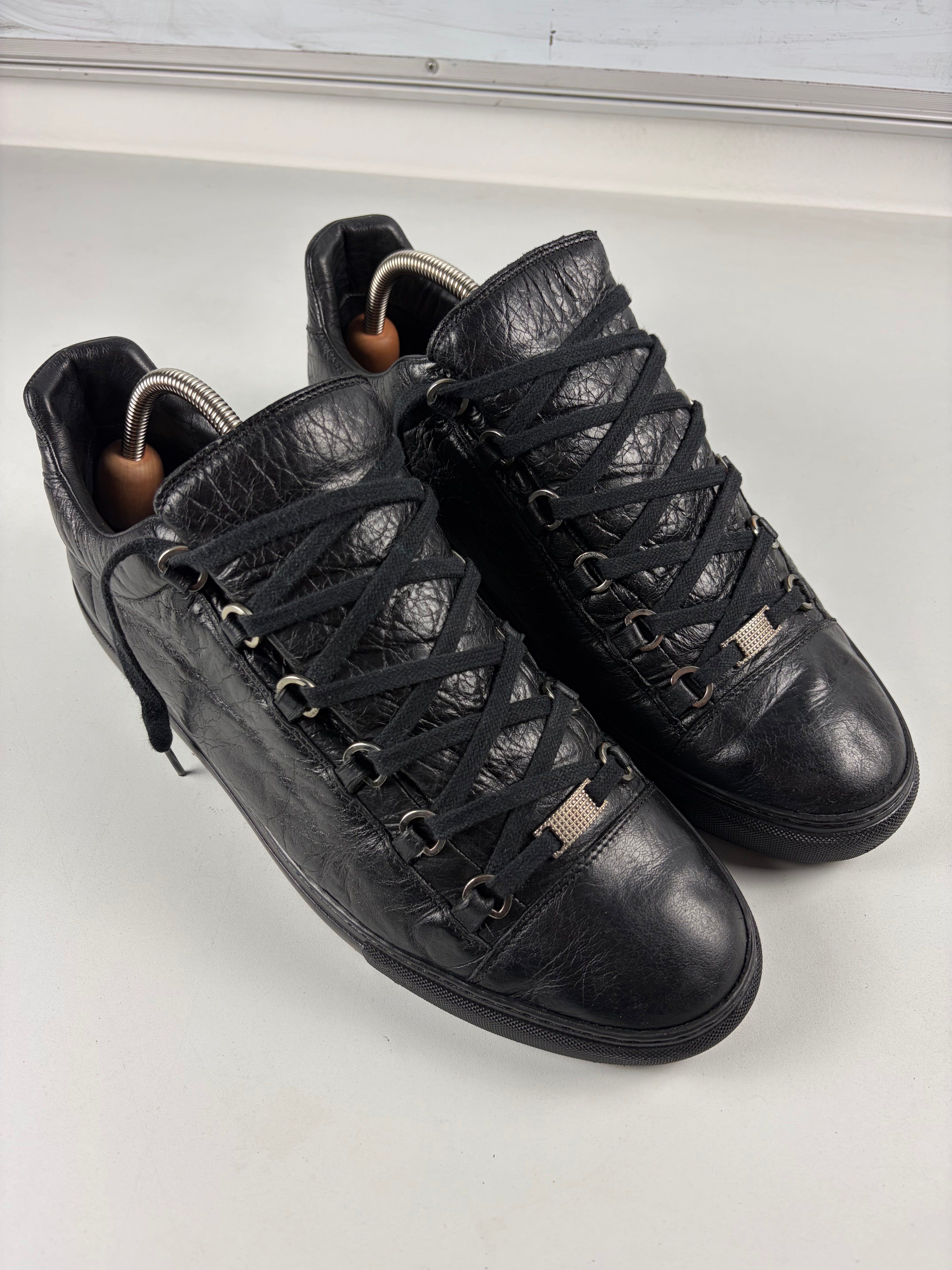 Balenciaga arena low - eu 45 / us 12 - black