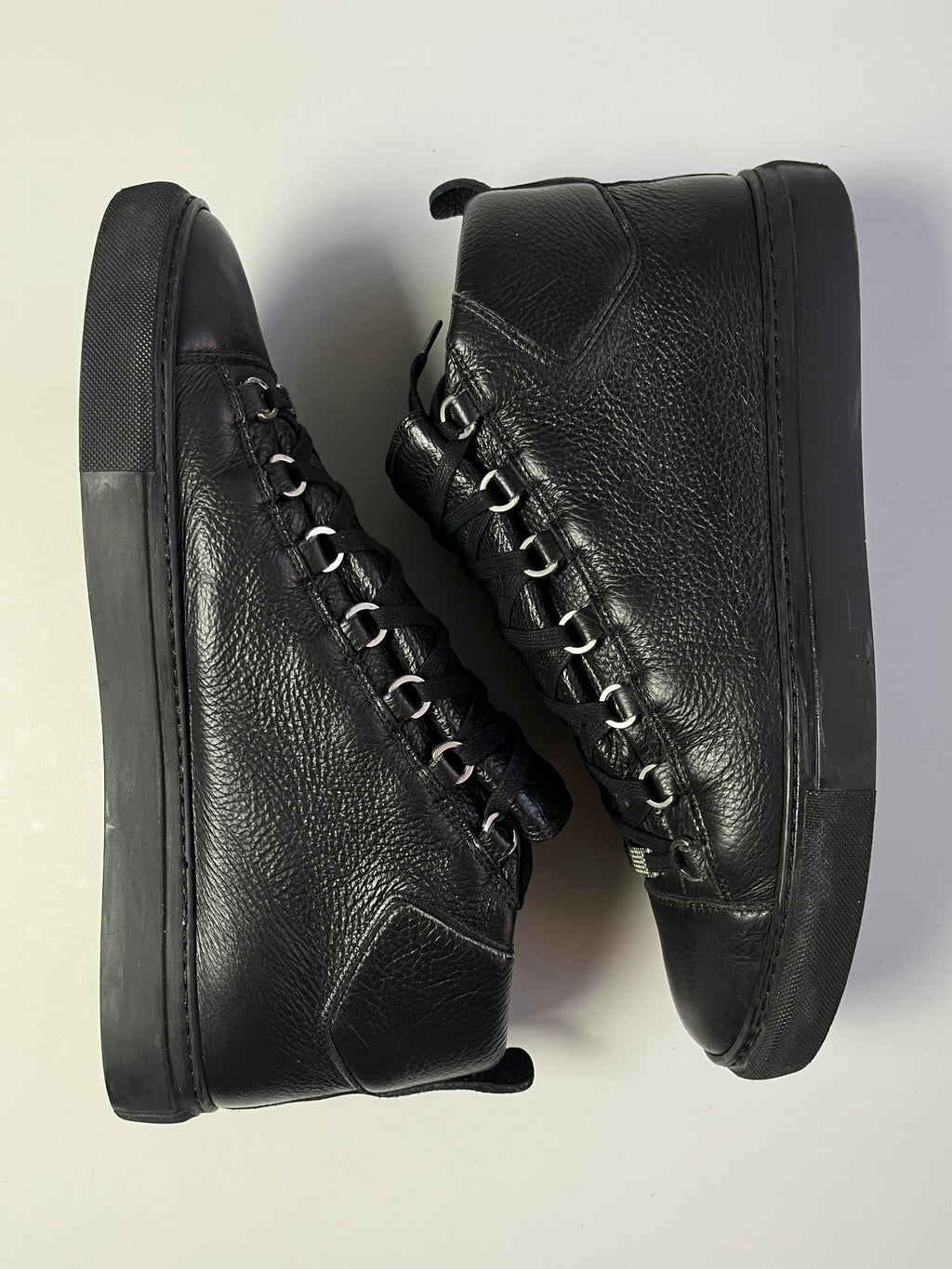 Balenciaga arena high tops - eu 45 - black