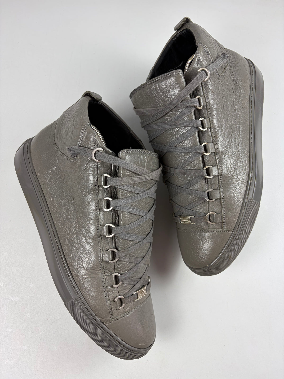 Balenciaga arena high tops - eu 43 / us 10 - grey